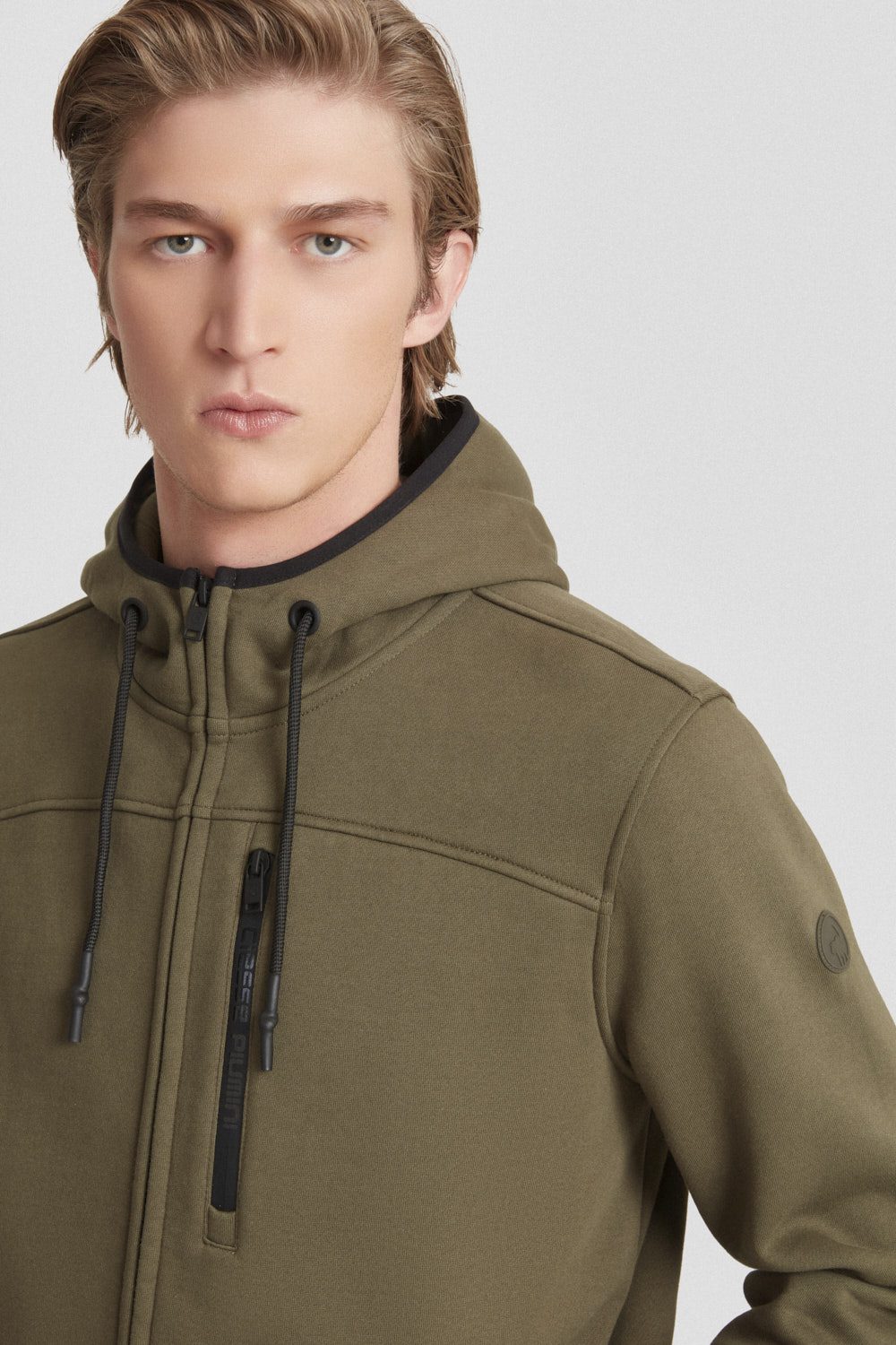 ciesse-outdoor-felpe-hoodie-oliv-mit-kapuze image 3