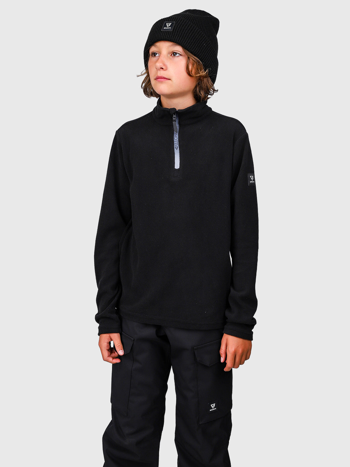brunotti-tenny-fleece-jungen-skifleece-schwarz image 1