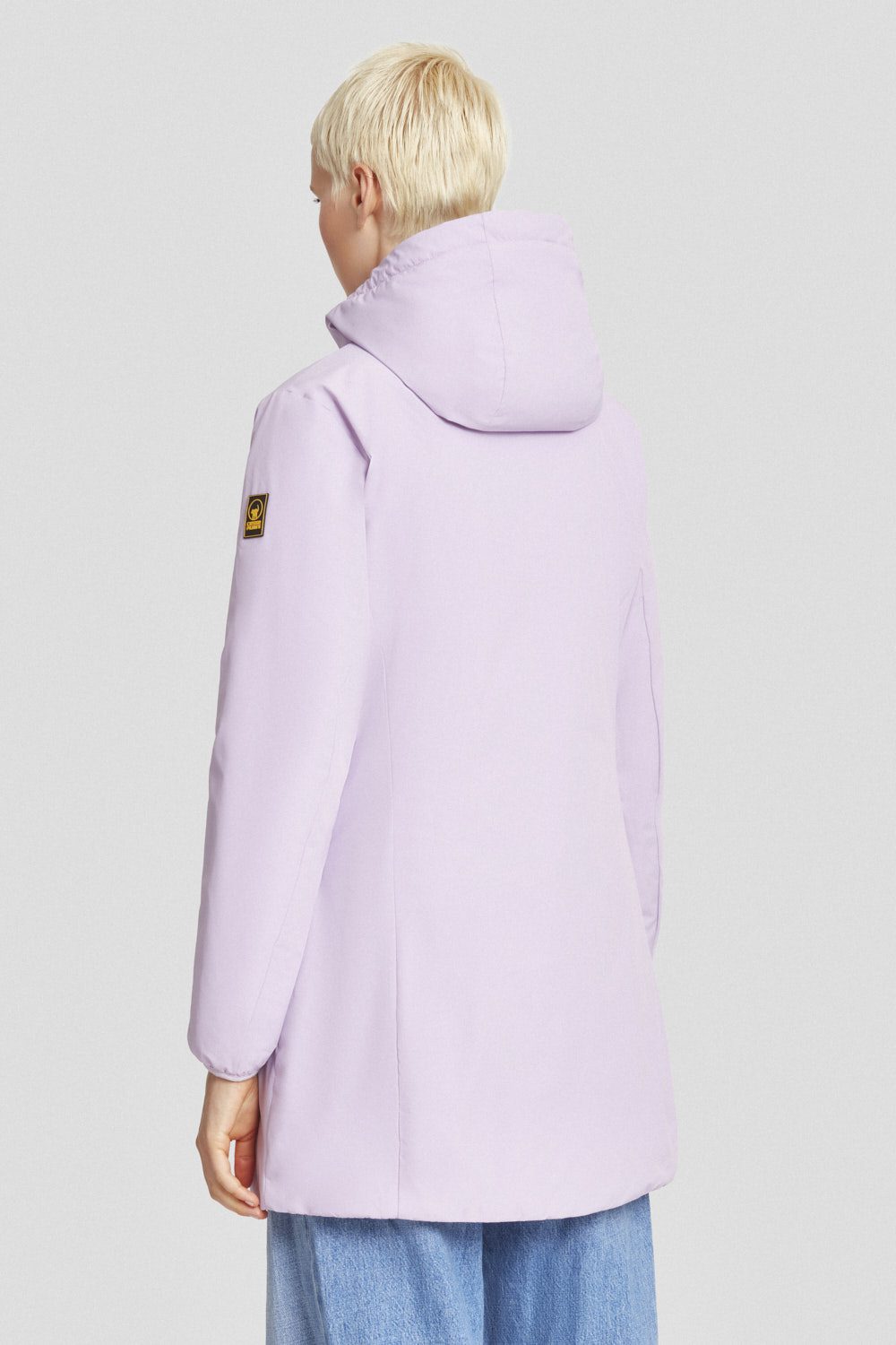 ciesse-outdoor-winterjacke-lila-lang-mit-kapuze-dwr image 4