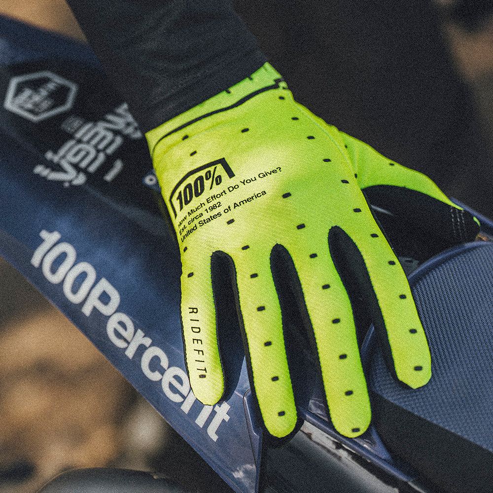 100-ridefit-handschuhe-fluo-yellow-mtb-handschuhe image 4
