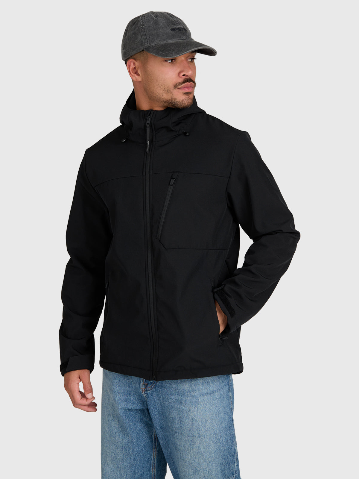 brunotti-mick-herren-softshelljacke-schwarz-10k-wasserdicht image 3