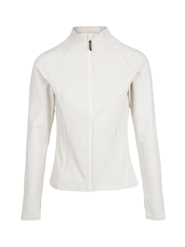 brunotti-sanna-zip-damen-fleecejacke-moonbeam-slim-fit image 1