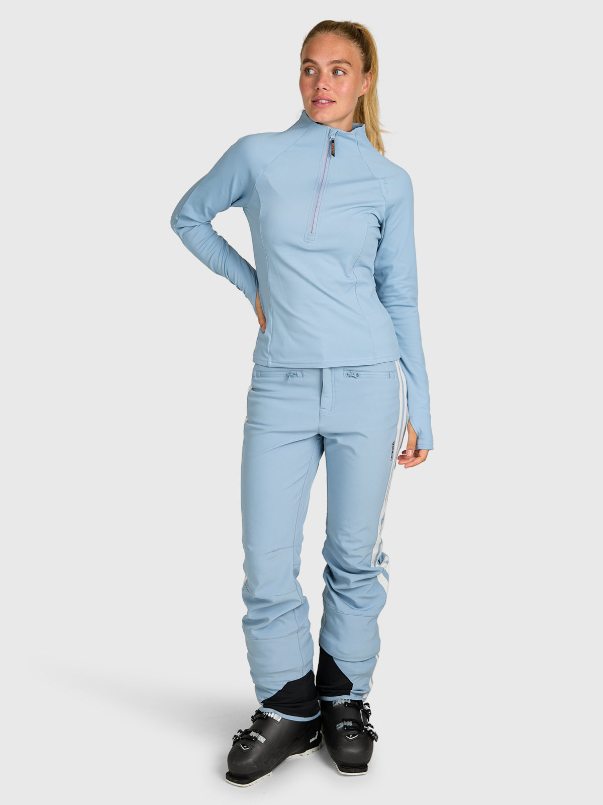 brunotti-sanna-damen-fleecejacke-hellblau image 5
