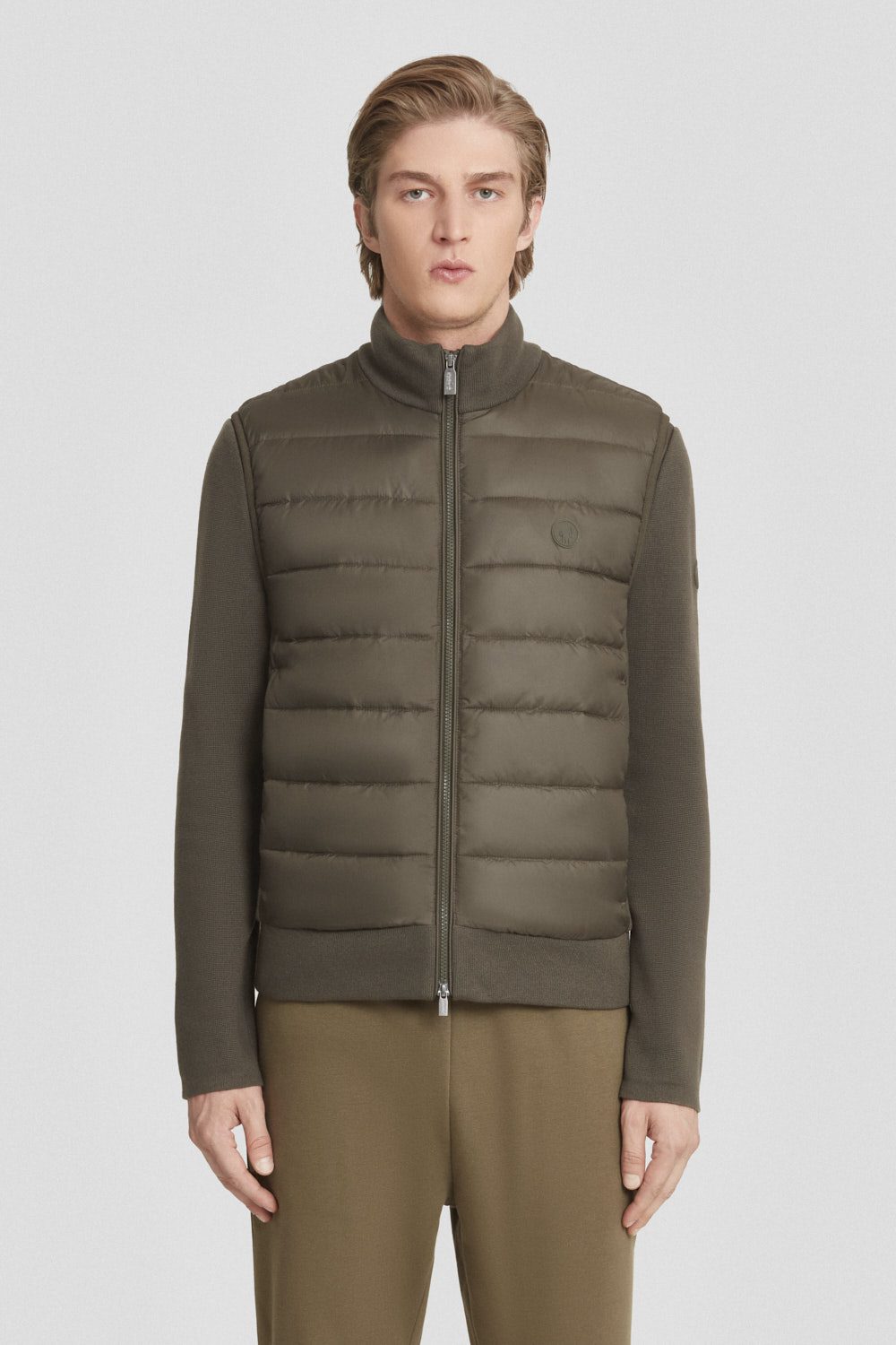 ciesse-outdoor-gilet-weste-milit-rgr-n-strick-reiverschluss image 2