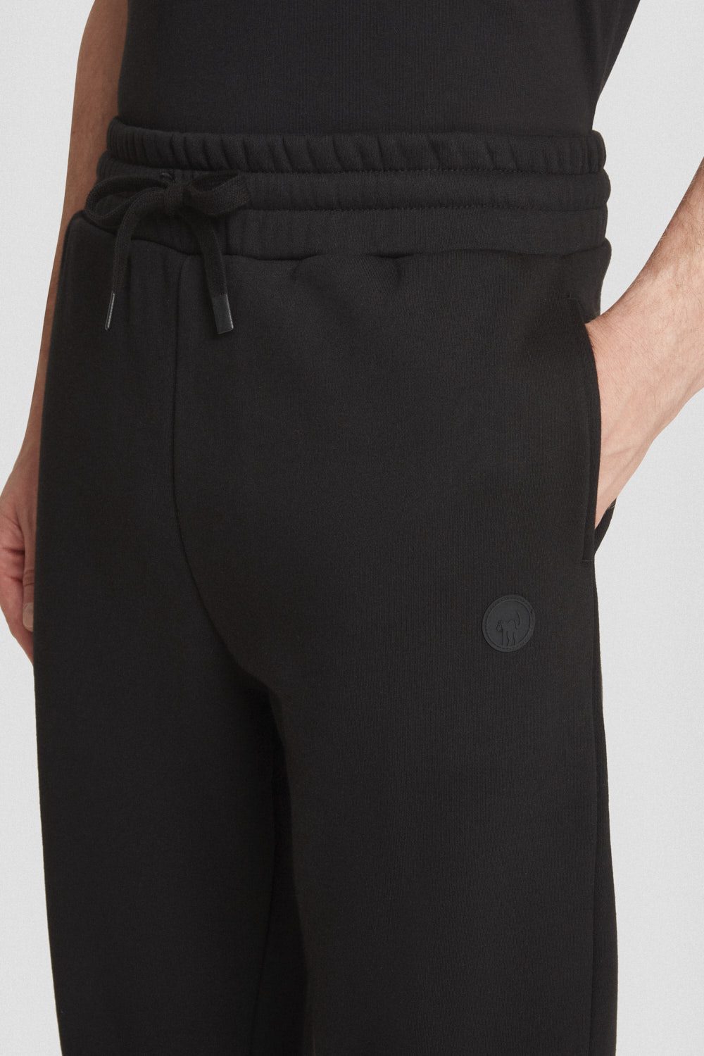 ciesse-sporthose-herren-schwarz-baumwolle-mit-kordelzug image 3