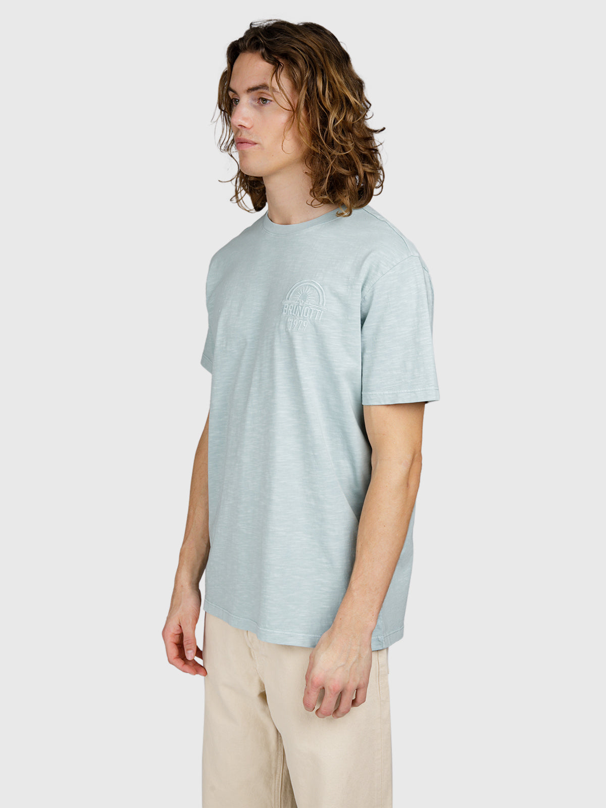 brunotti-mattey-herren-t-shirt-mist-baumwolle-regular-fit image 4