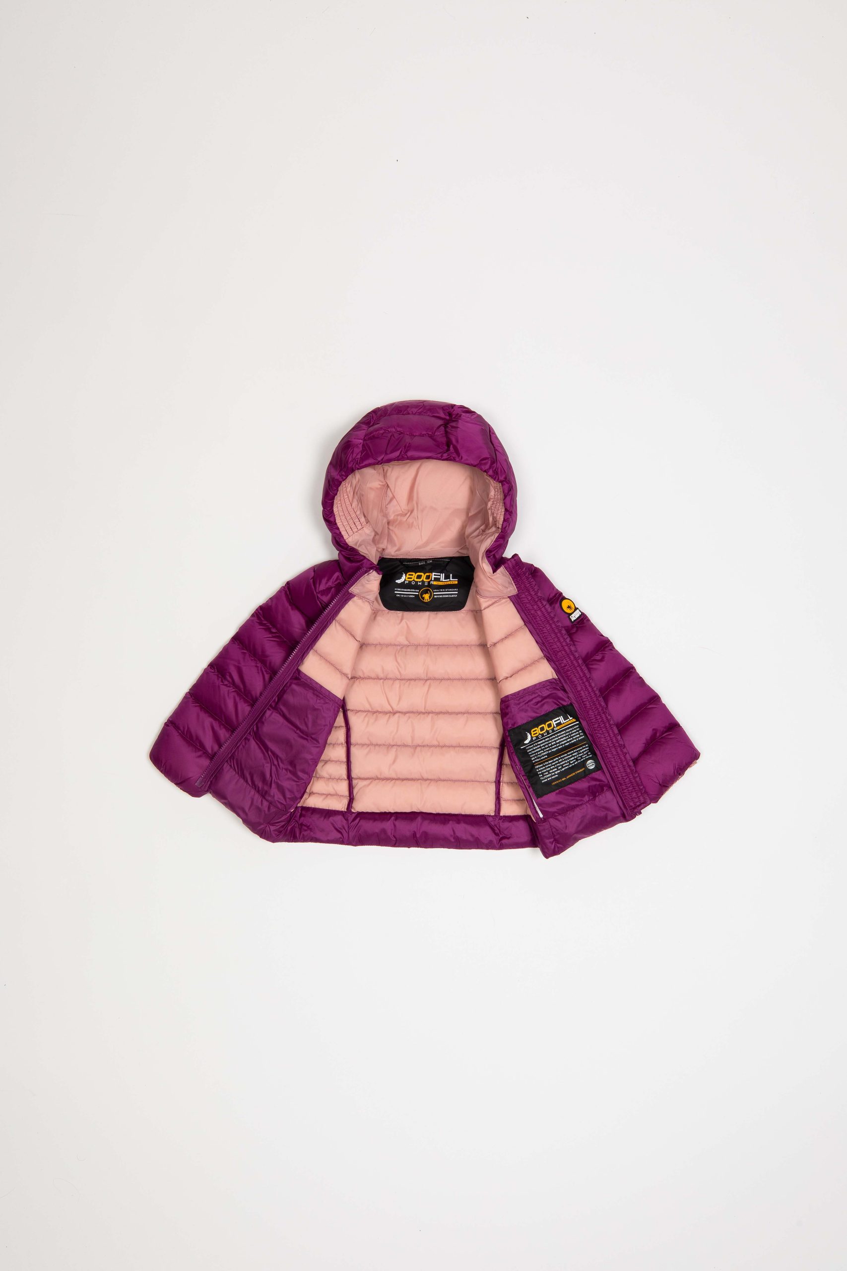 ciesse-karis-baby-daunenjacke-lila-mit-kapuze-kinder image 2