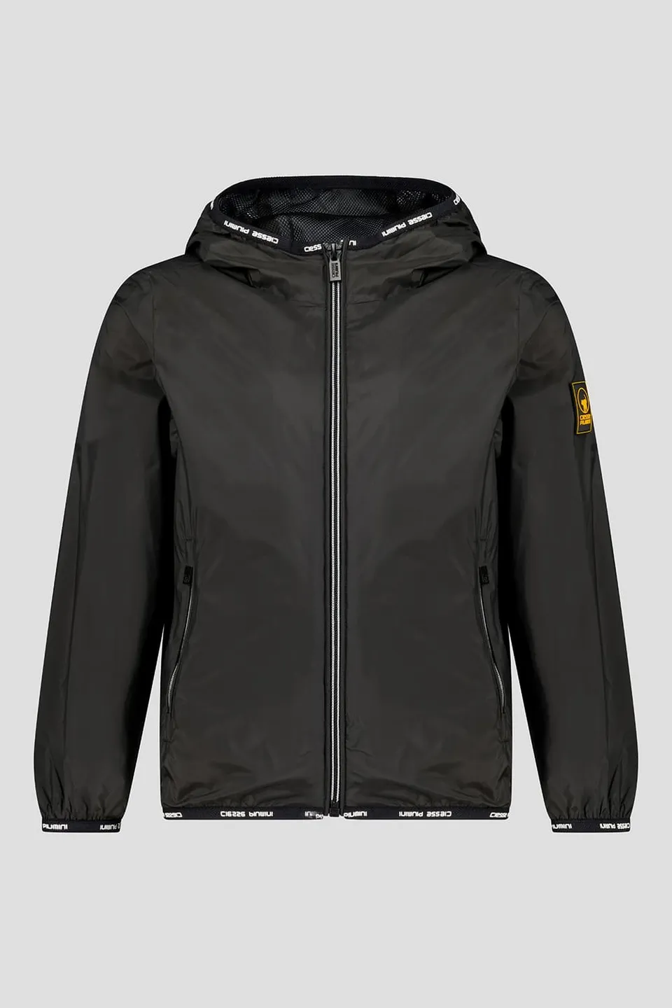 ciesse-windjacke-regenjacke-schwarz-unisex-kapuze image 1