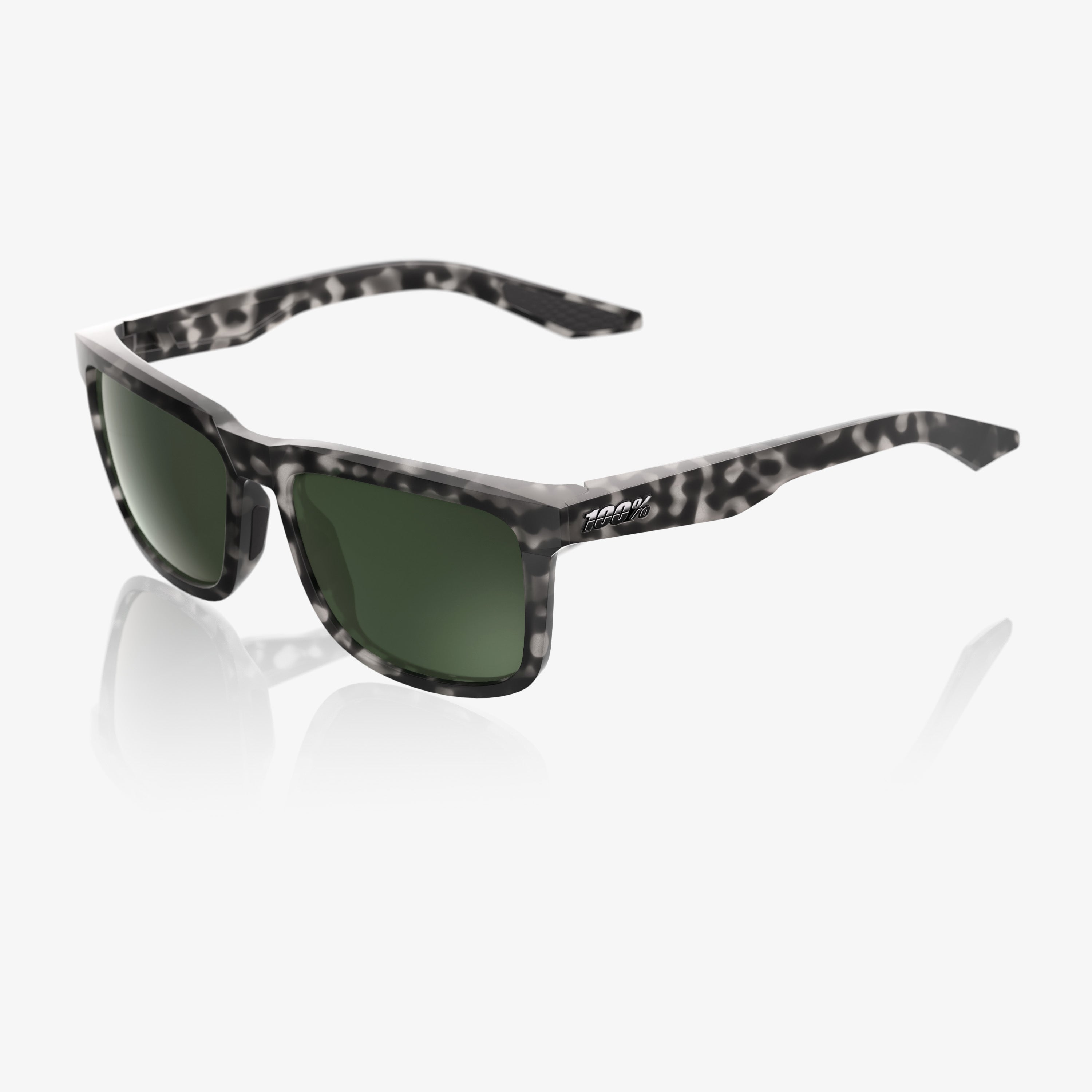 100-blake-sonnenbrille-matte-black-havana-grey-green image 1