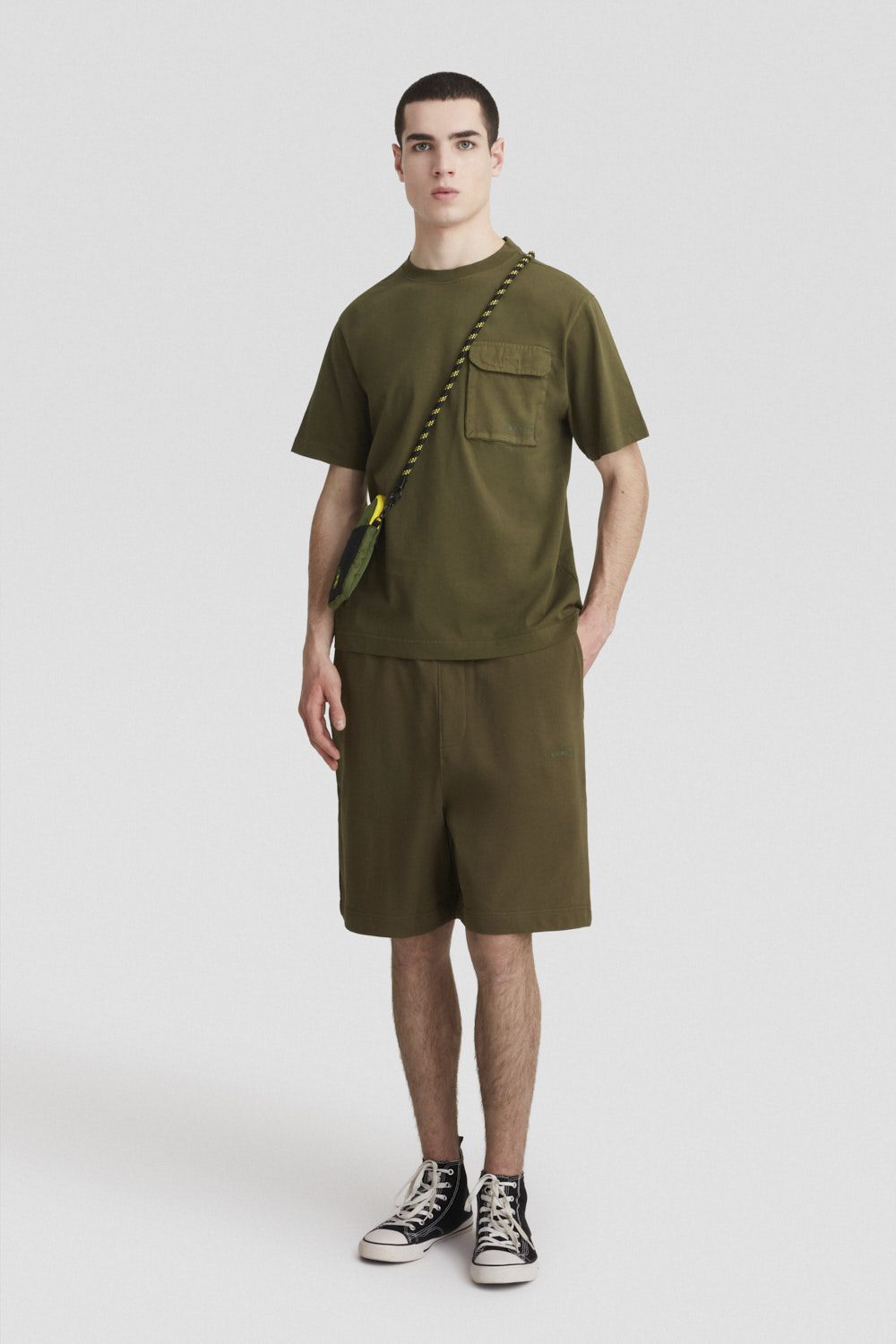 ciesse-outdoor-pantaloni-shorts-baumwolle-gr-n-kordelzug image 1