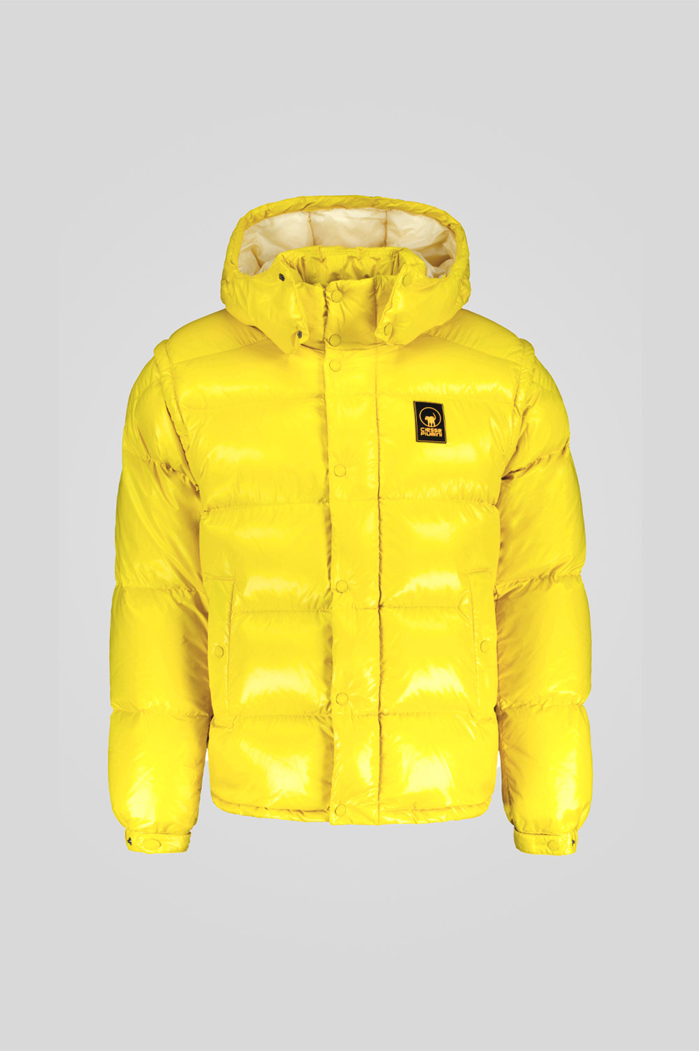 ciesse-outdoor-daunenjacke-gelb-kapuze-rmel-abnehmbar image 6