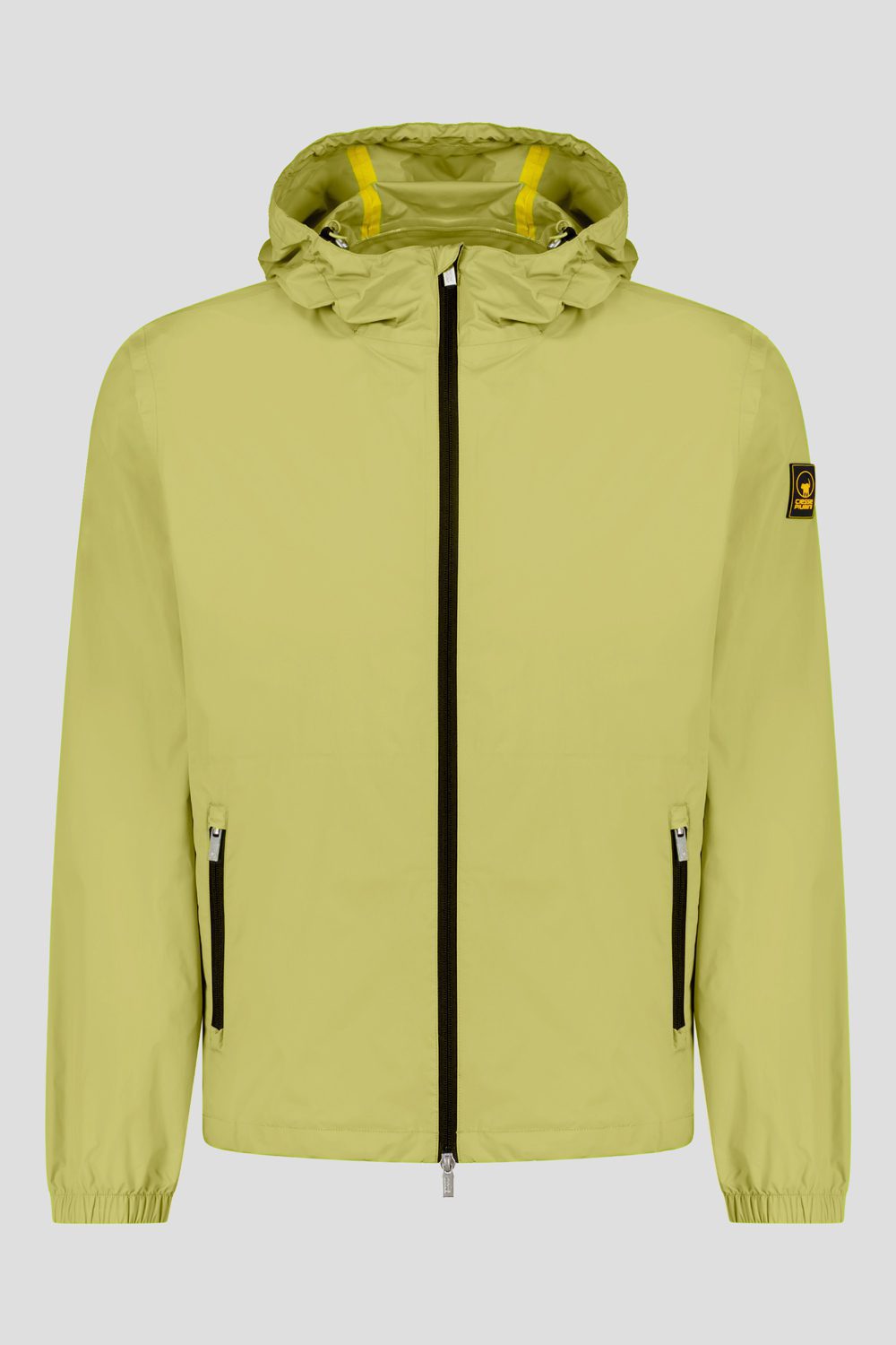 ciesse-windjacke-gr-n-mit-kapuze-leicht-wasserdicht-packbar image 3