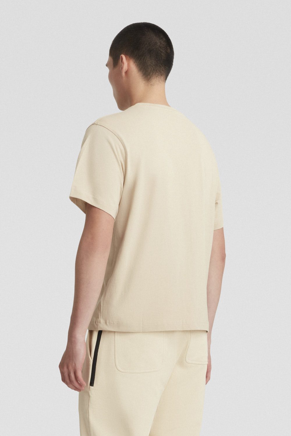 ciesse-outdoor-t-shirt-beige-baumwolle-rundhals image 4
