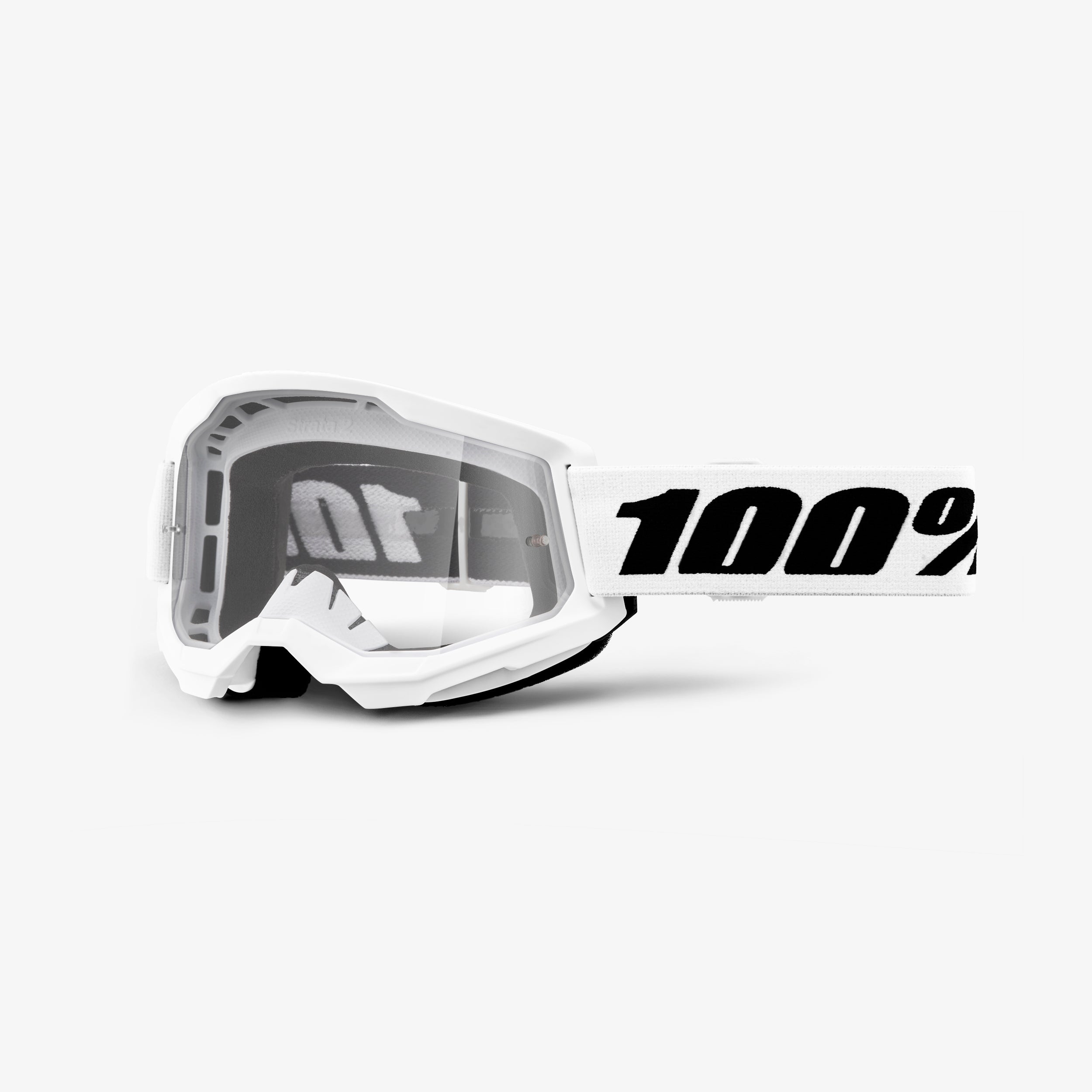 100-strata-2-goggle-white-clear-moto-brille image 2