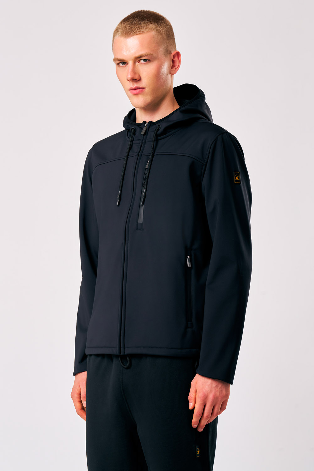 ciesse-outdoor-doug-4-0-hoodie-schwarz-herren-kapuze image 1