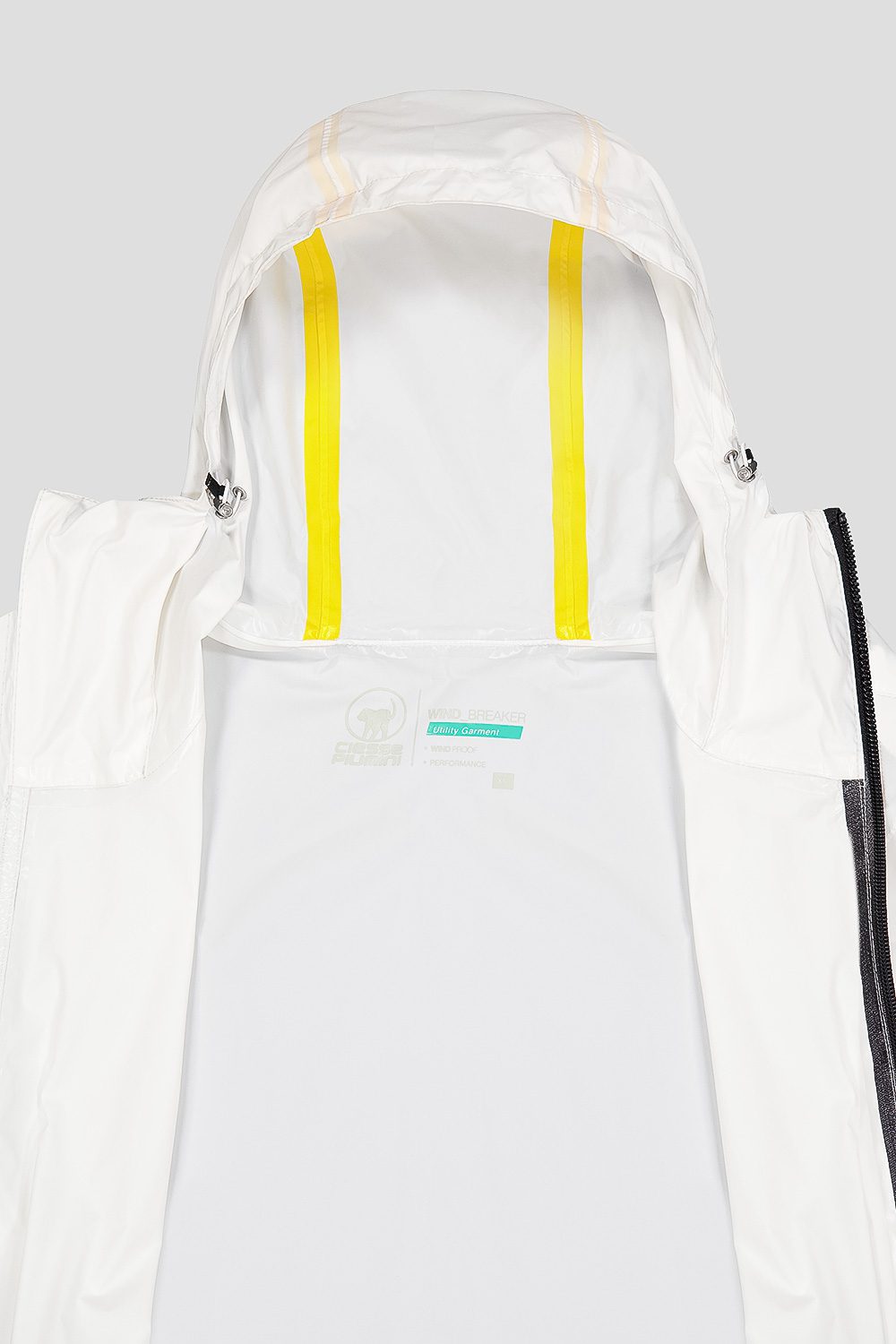 ciesse-outdoor-windjacke-weiss-mit-kapuze-wasserdicht image 7