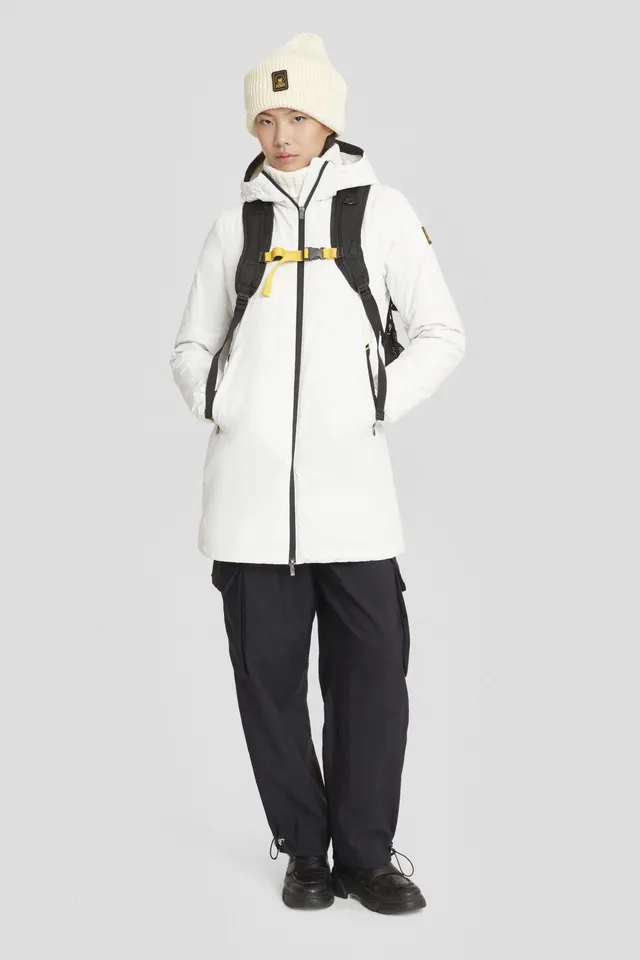 ciesse-outdoor-winterjacke-lang-wei-kapuze-wattiert-dwr image 1