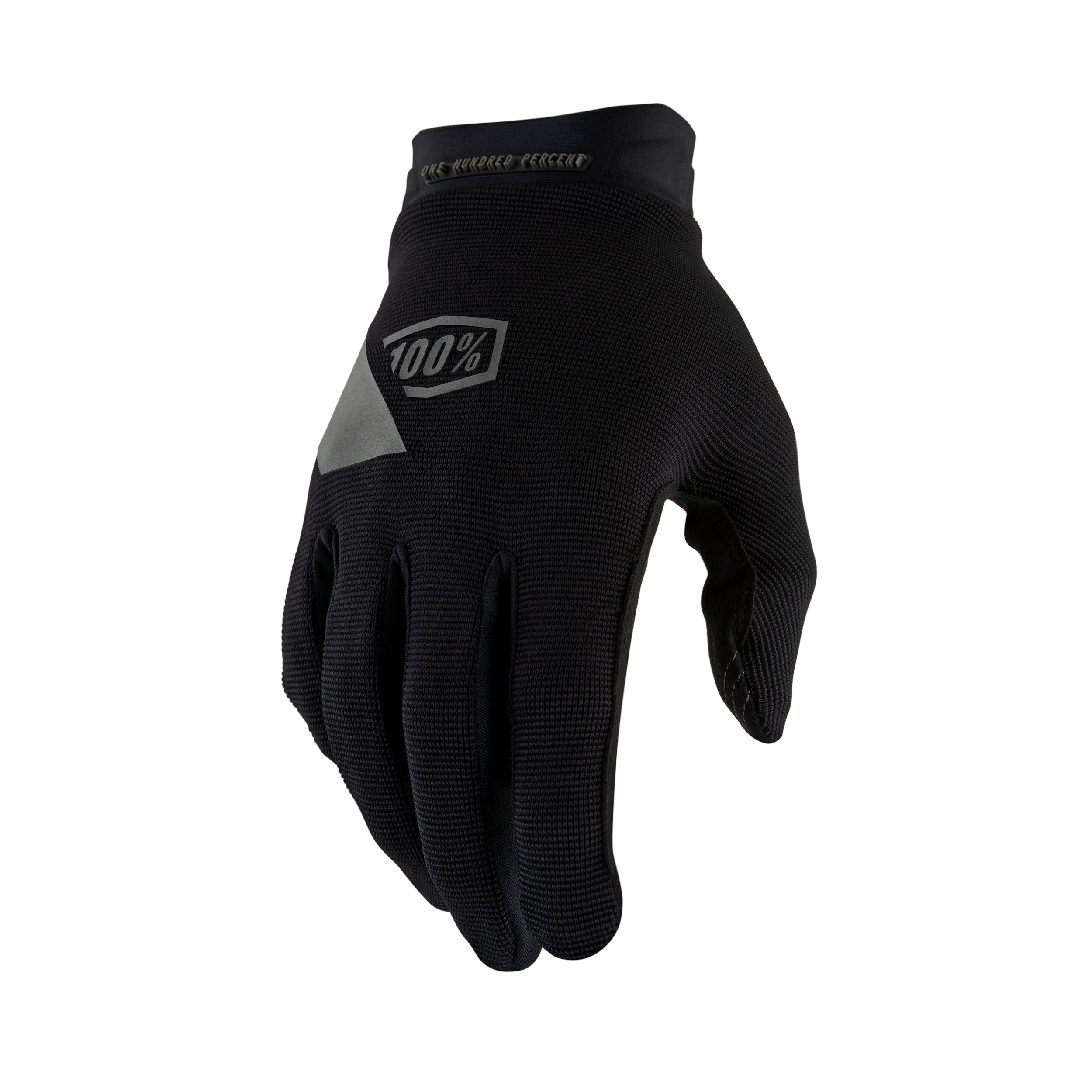 100-ridecamp-gel-fahrradhandschuhe-schwarz-gelpolster image 3