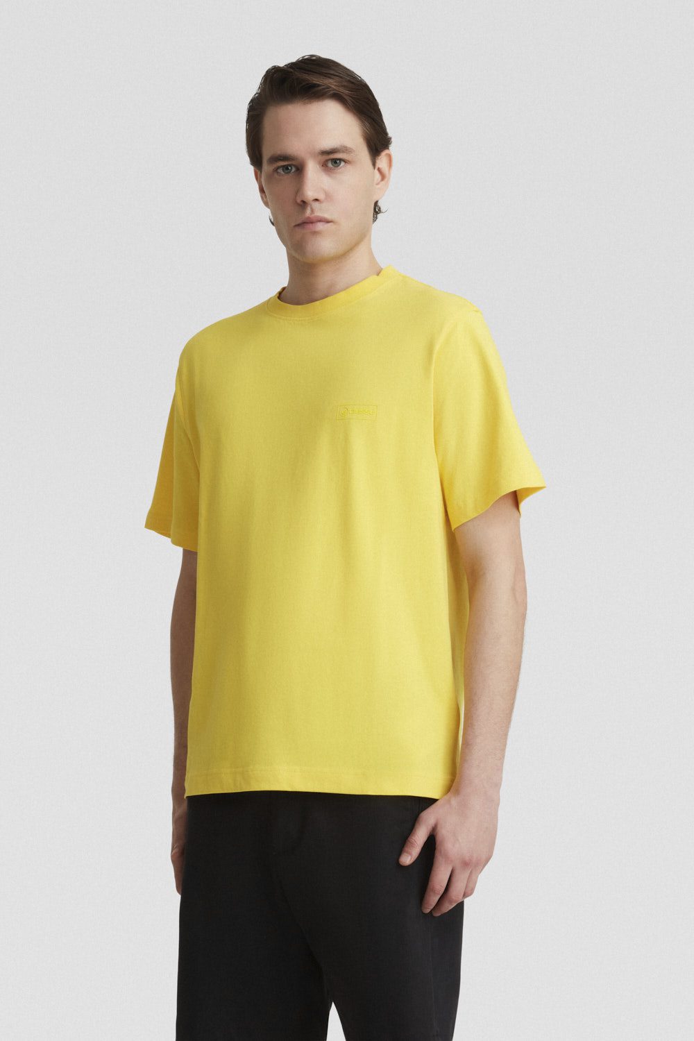 ciesse-outdoor-t-shirt-gelb-baumwolle-rundhals image 2