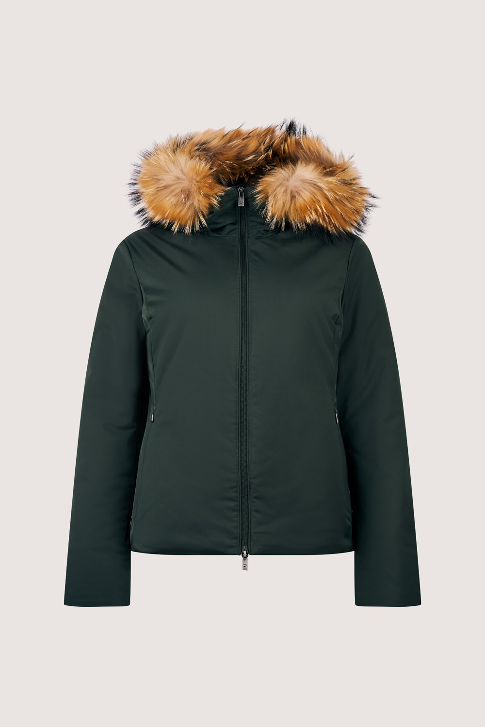 ciesse-biliana-winterjacke-gr-n-fellkapuze-abnehmbar image 3