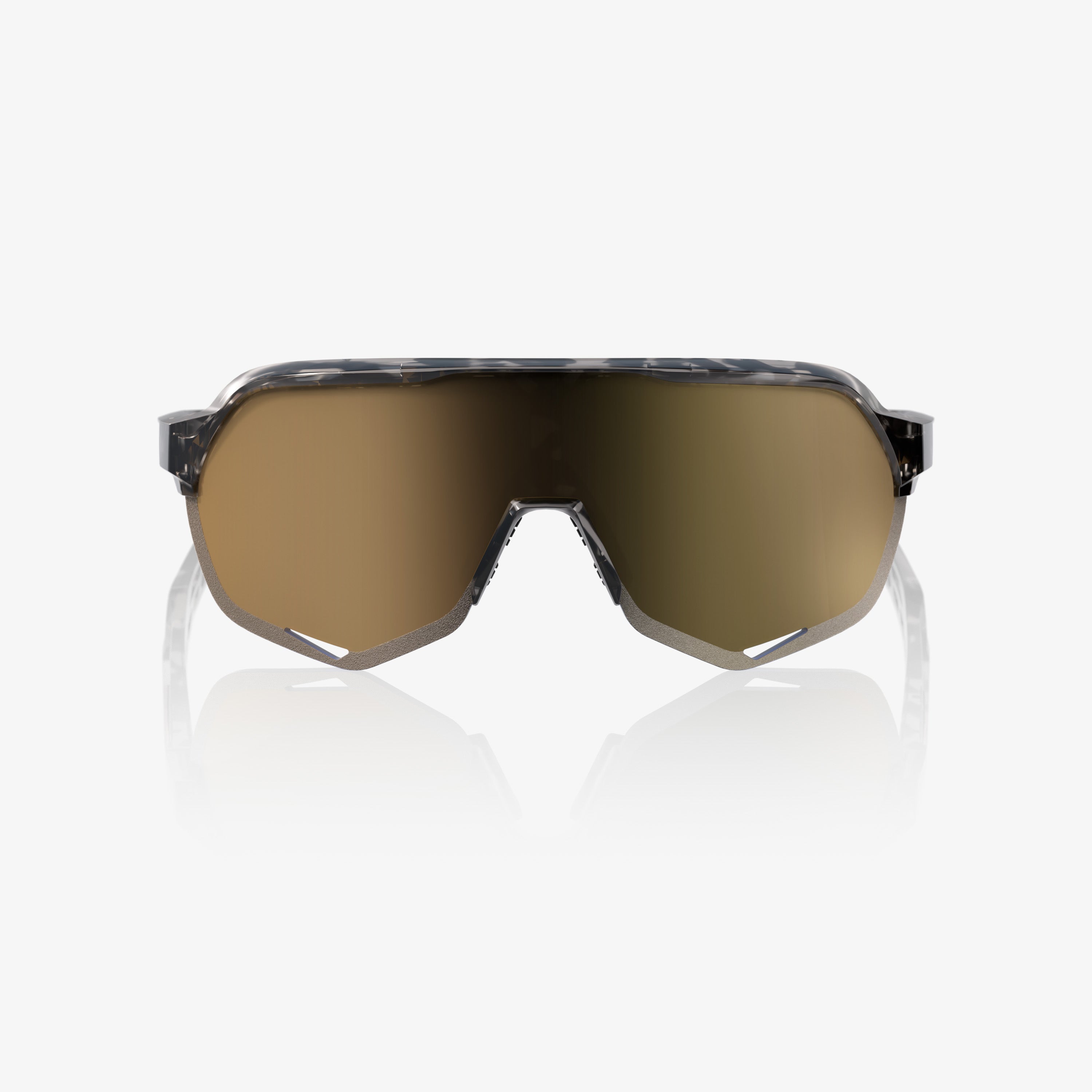 100-s2-gloss-black-havana-sonnenbrille-soft-gold-mirror image 2