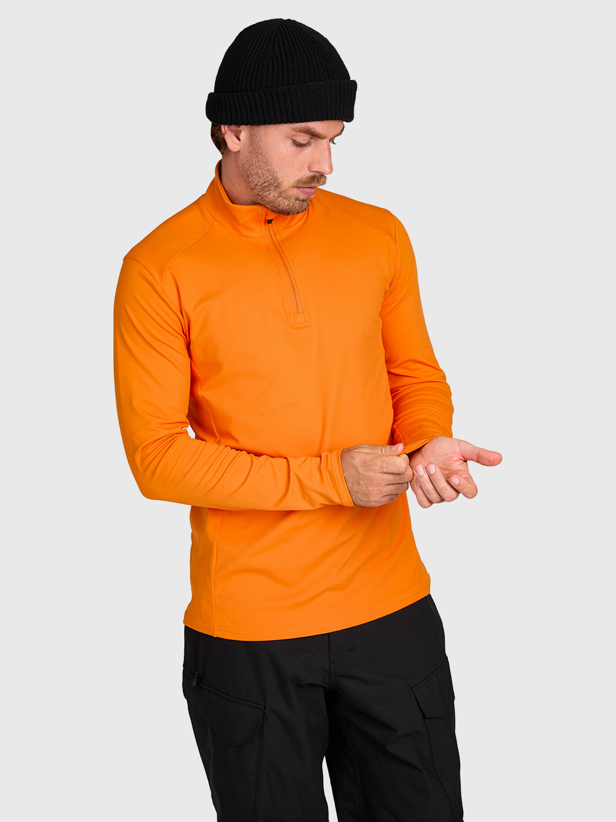 brunotti-mano-herren-snow-fleece-pumpkin-regular image 3
