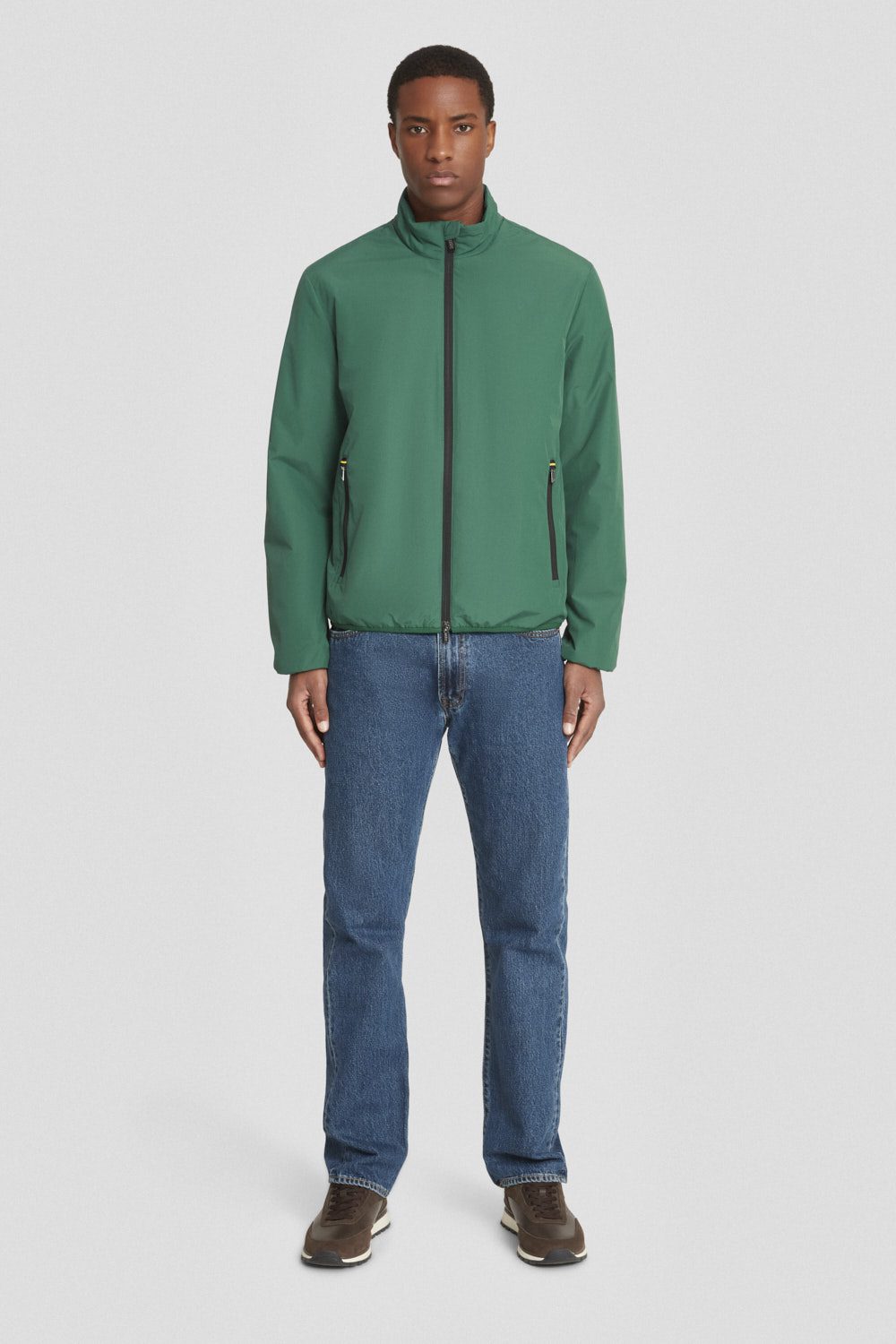 ciesse-outdoor-biker-winterjacke-gr-n-wattiert-dwr image 2