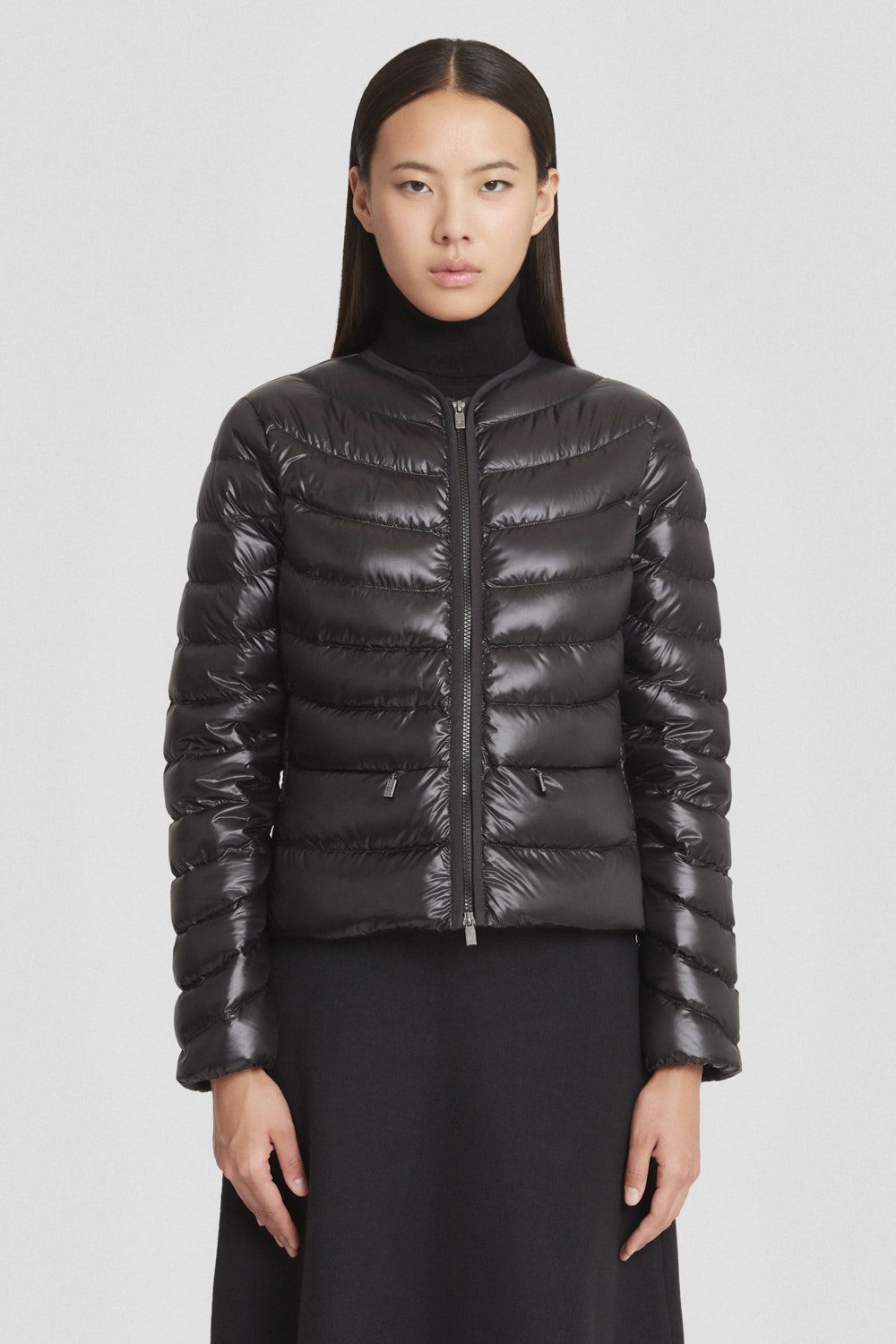 ciesse-outdoor-piumini-daunenjacke-schwarz-kurz-leicht image 2