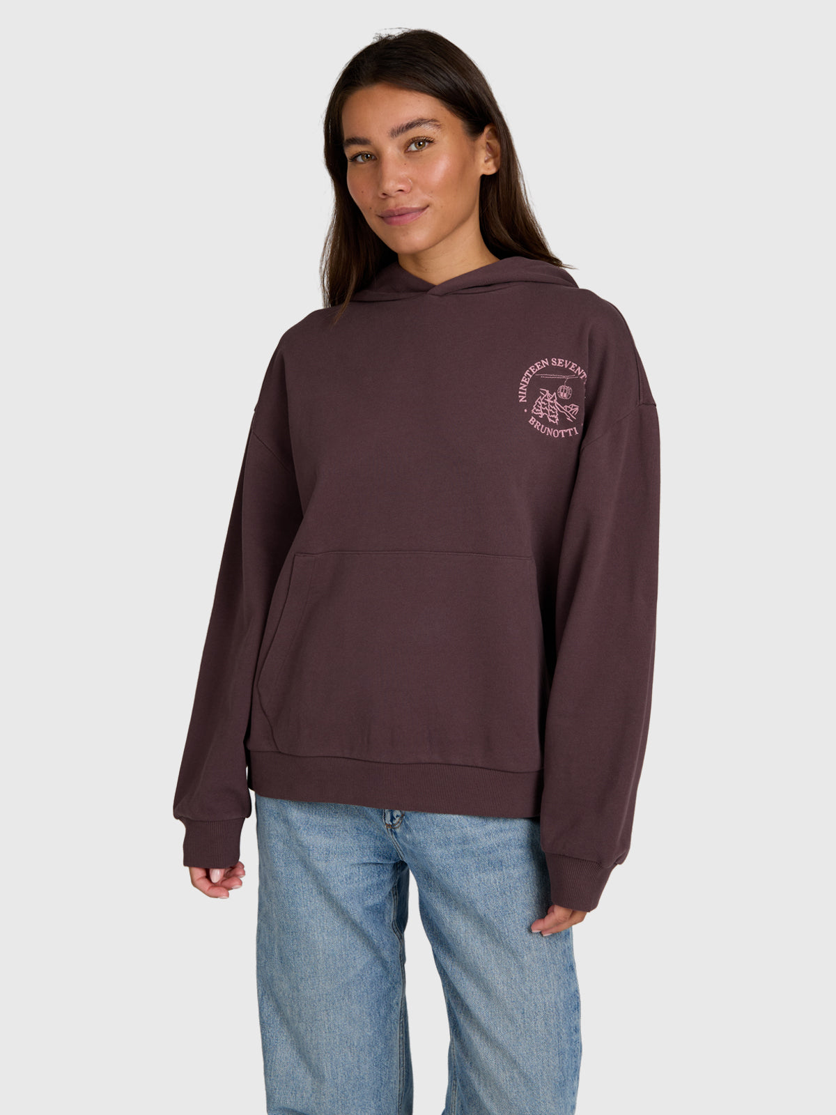 brunotti-sita-damen-hoodie-raisin-aus-baumwolle image 2