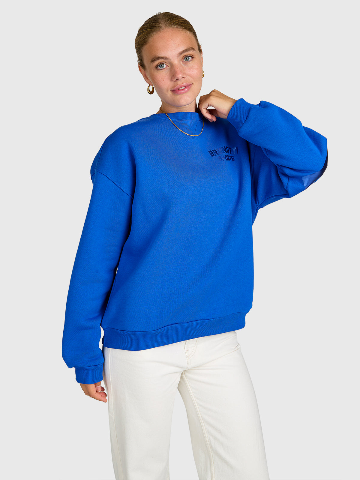 brunotti-almy-pullover-damen-dazzling-blue-baumwolle image 4