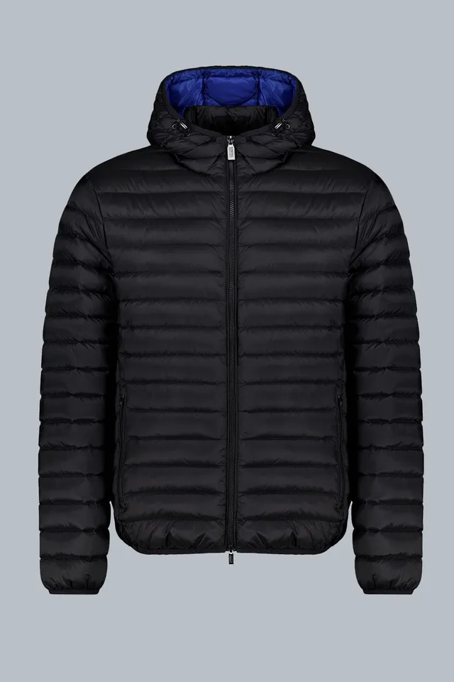 ciesse-piumini-franklin-2-0-daunenjacke-schwarz-mit-kapuze-800-fill image 1