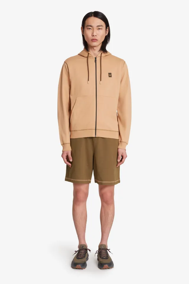 ciesse-kurt-herren-hoodie-beige-kapuzenpullover-baumwolle image 1