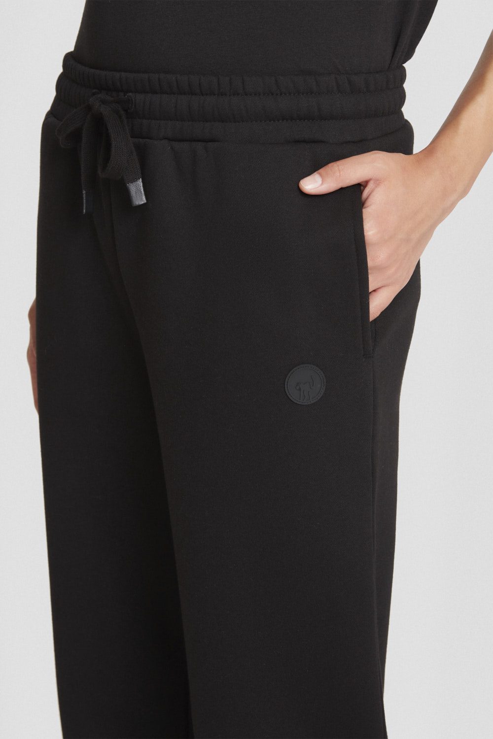 ciesse-outdoor-hose-schwarz-weit-baumwolle-kordelzug image 3