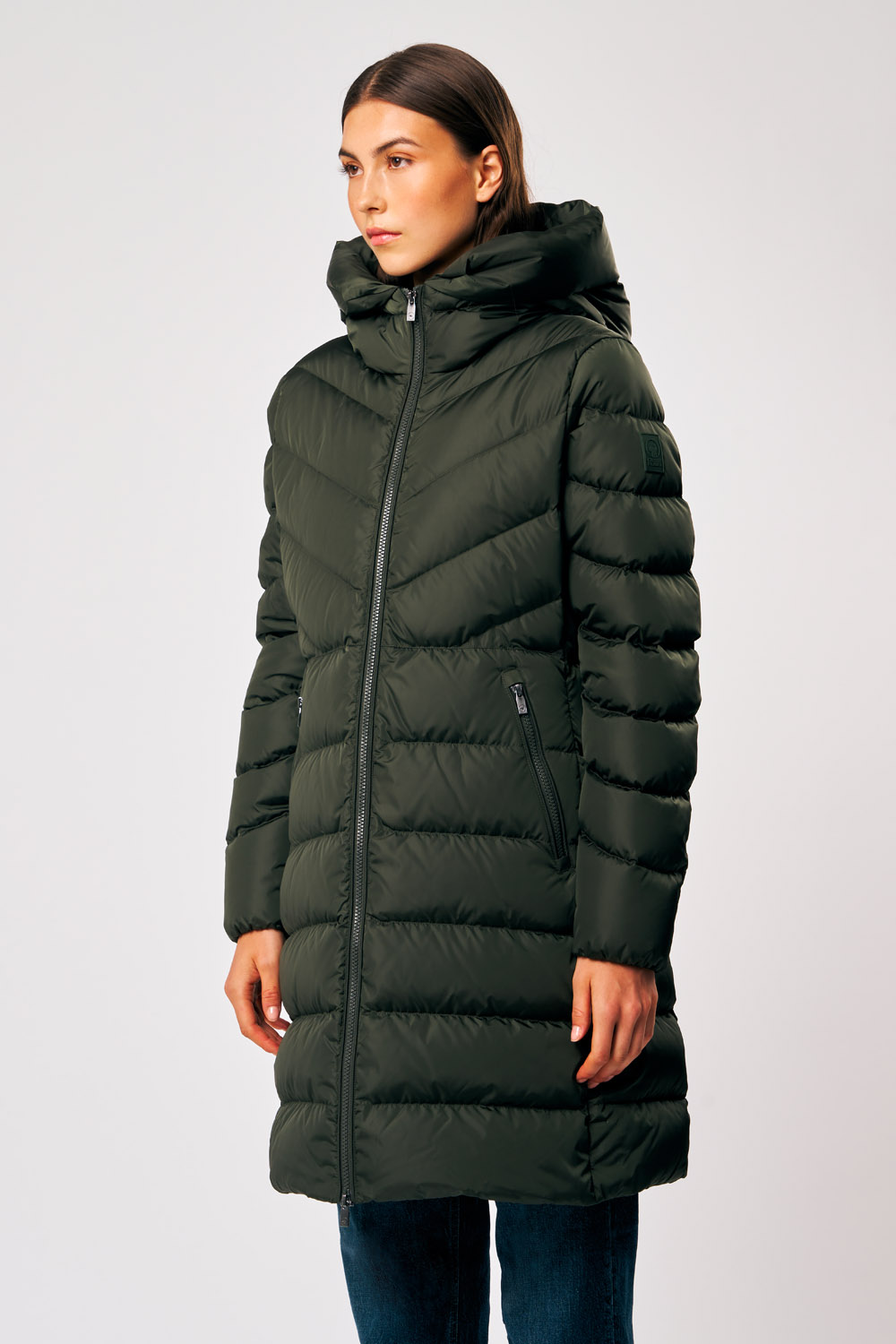 ciesse-piumini-rebecca-daunenjacke-gr-n-lang-damen image 2