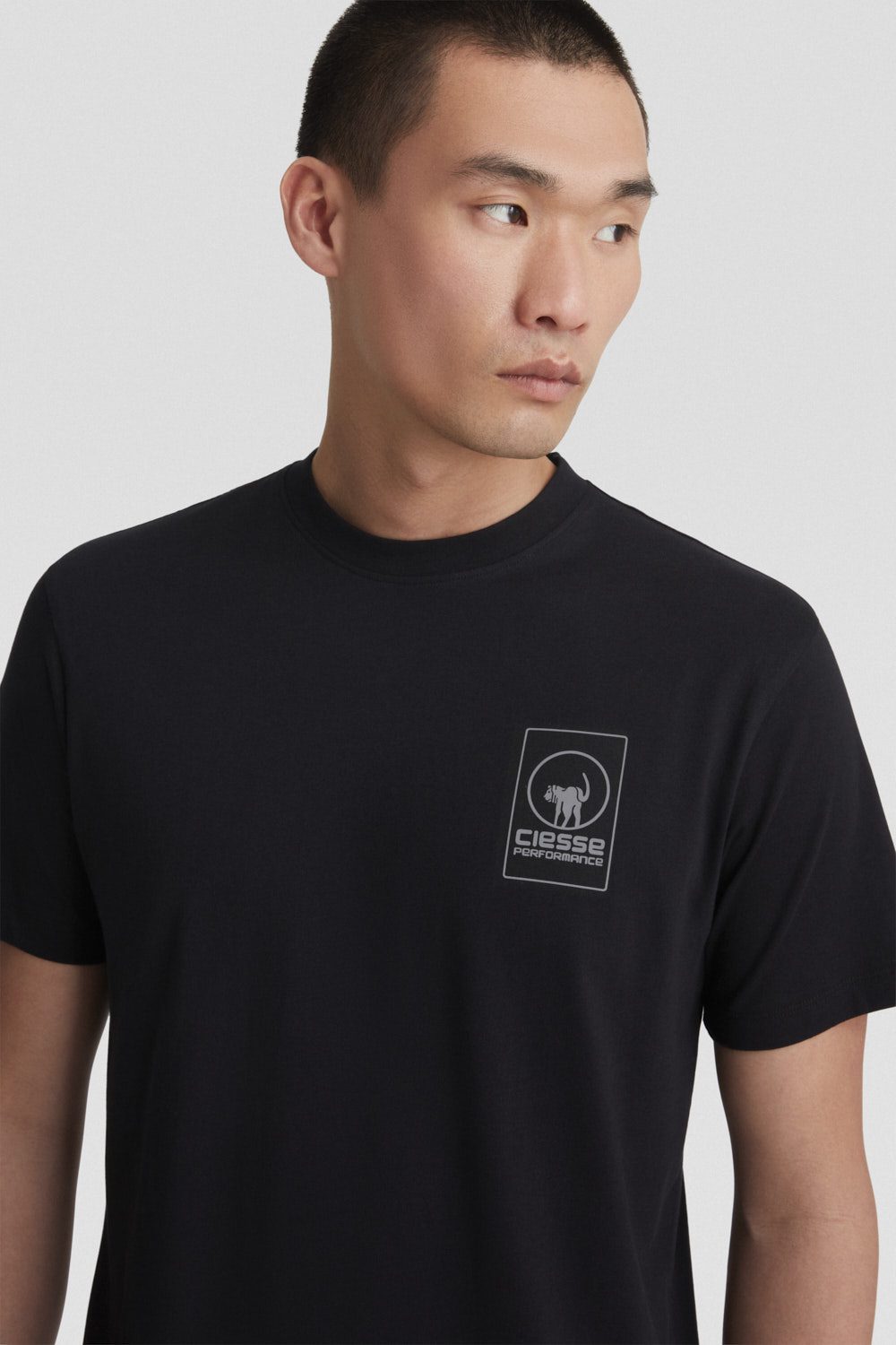 ciesse-outdoor-t-shirt-girocollo-t-shirt-schwarz-baumwolle image 6