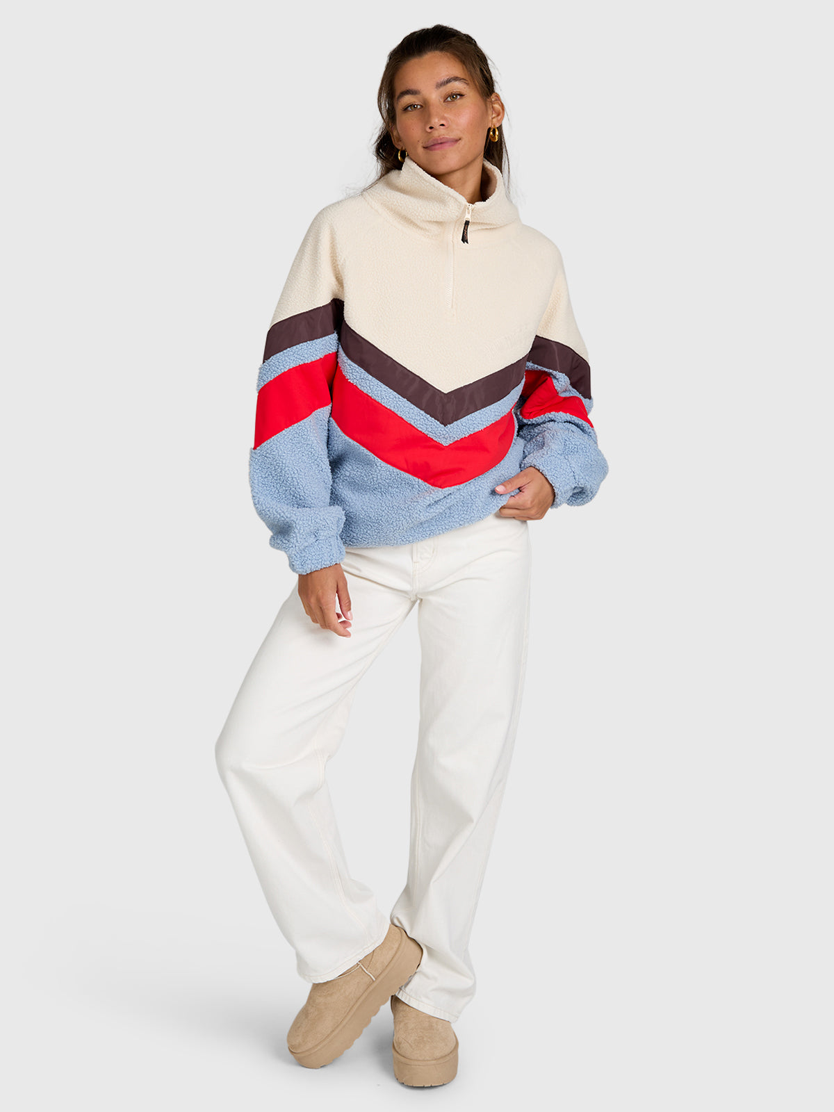 brunotti-sandrea-women-urban-fleece-damen-pale-blue-lockerer-fit image 5