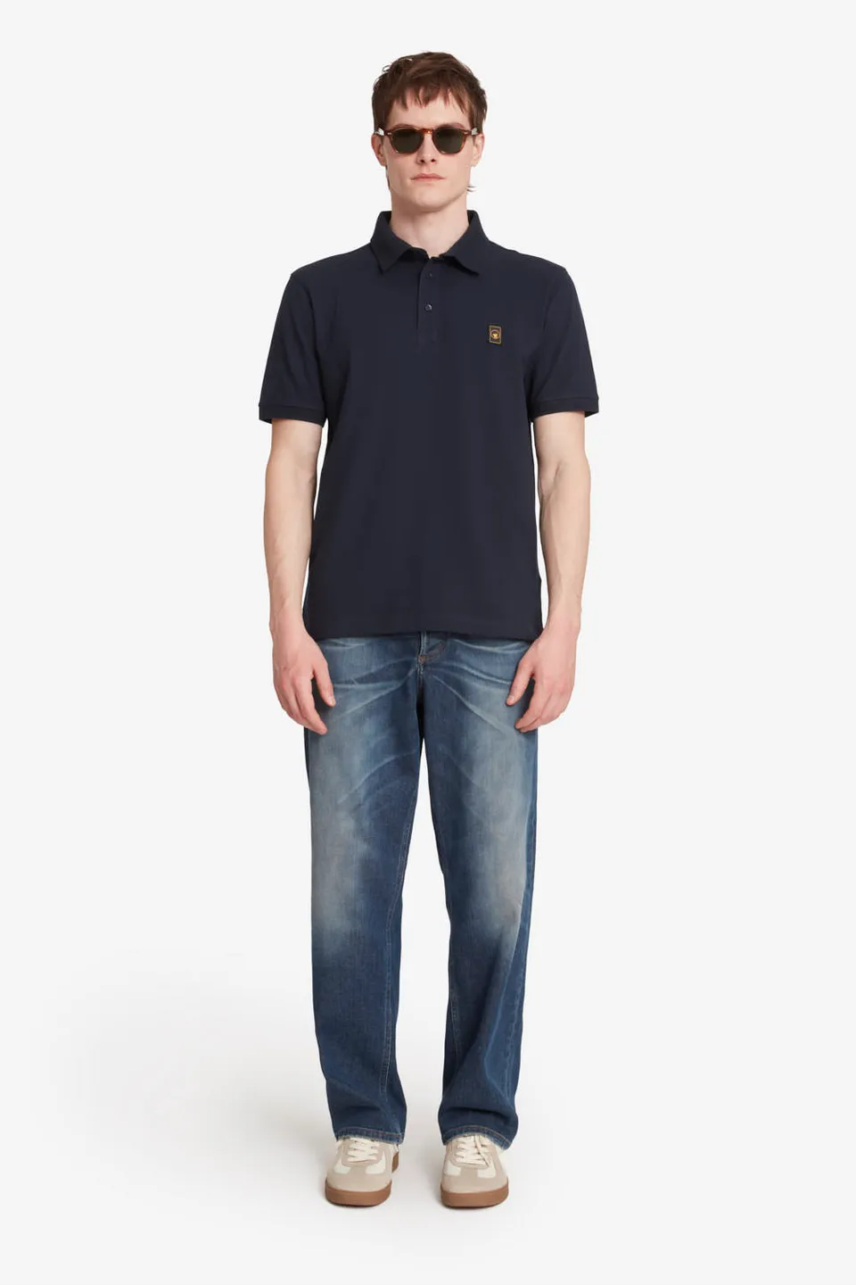 ciesse-outdoor-piff-4-0-polohemd-dunkelblau-piqu-stretch image 1