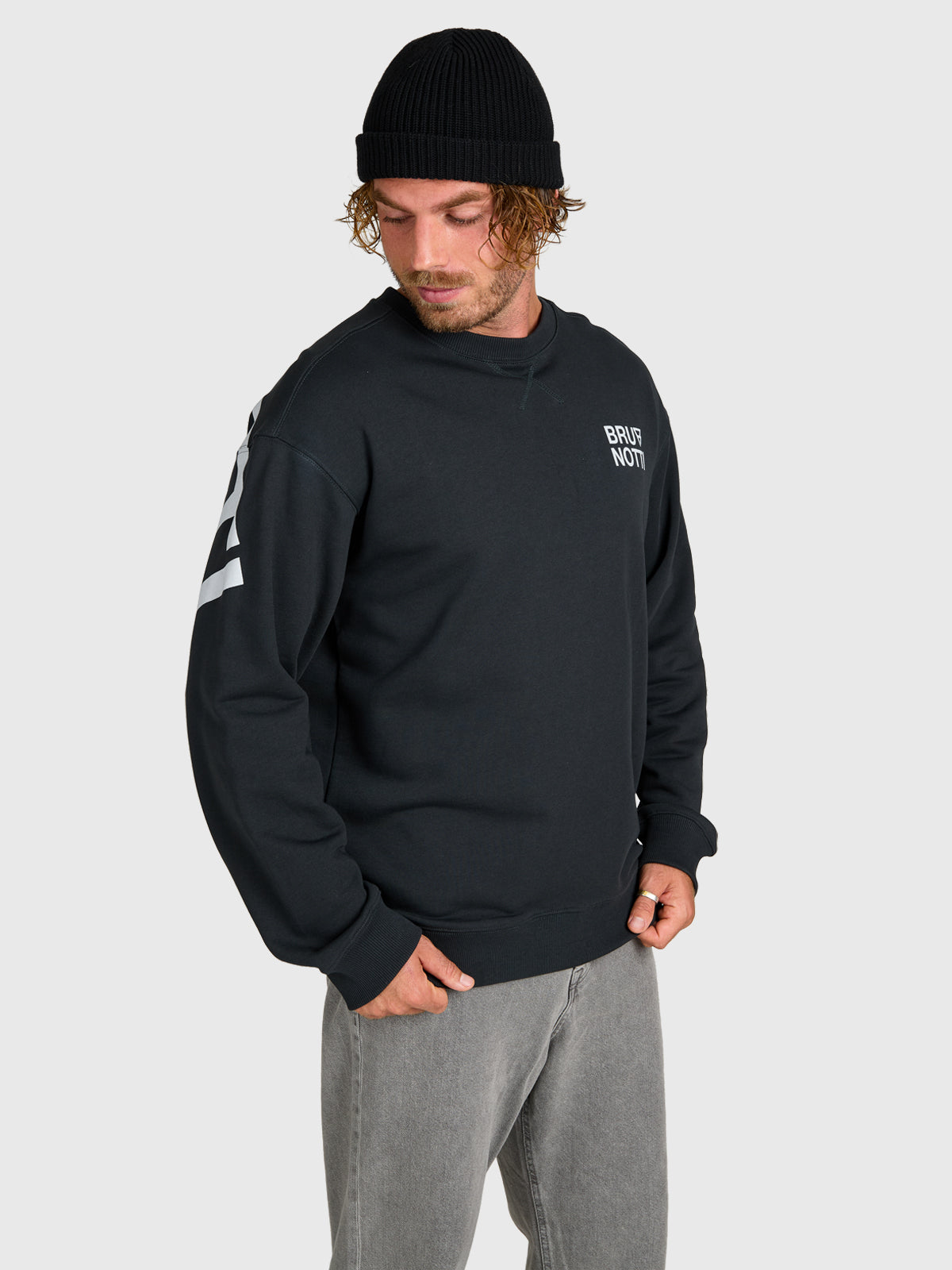 brunotti-nessor-pullover-schwarz-baumwolle-relaxed image 3