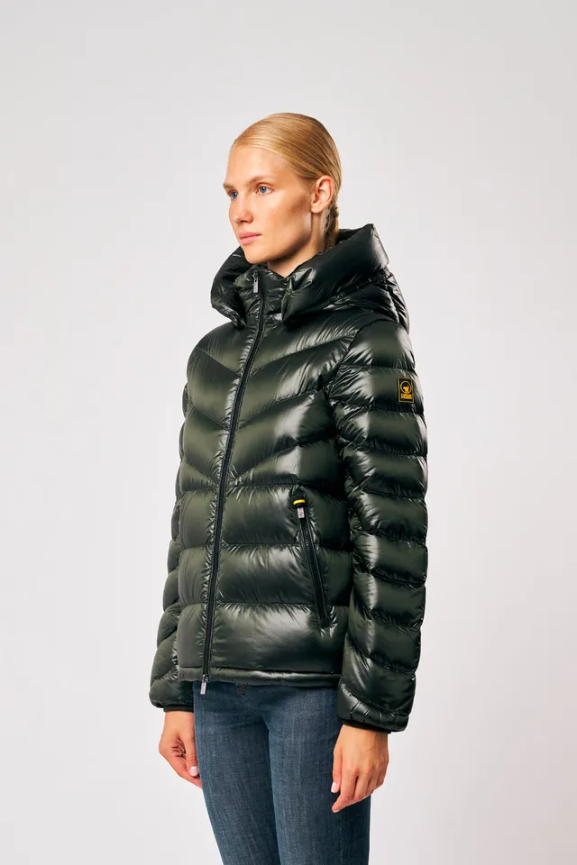 ciesse-heidi-daunenjacke-damen-gr-n-800fp-kapuze image 1