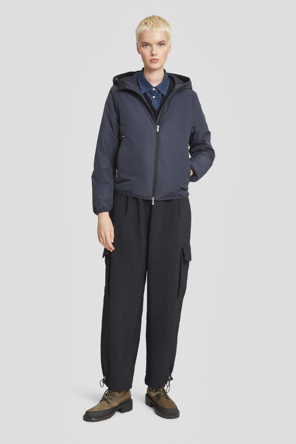 ciesse-outdoor-giacche-invernali-winterjacke-blau-mit-kapuze image 2