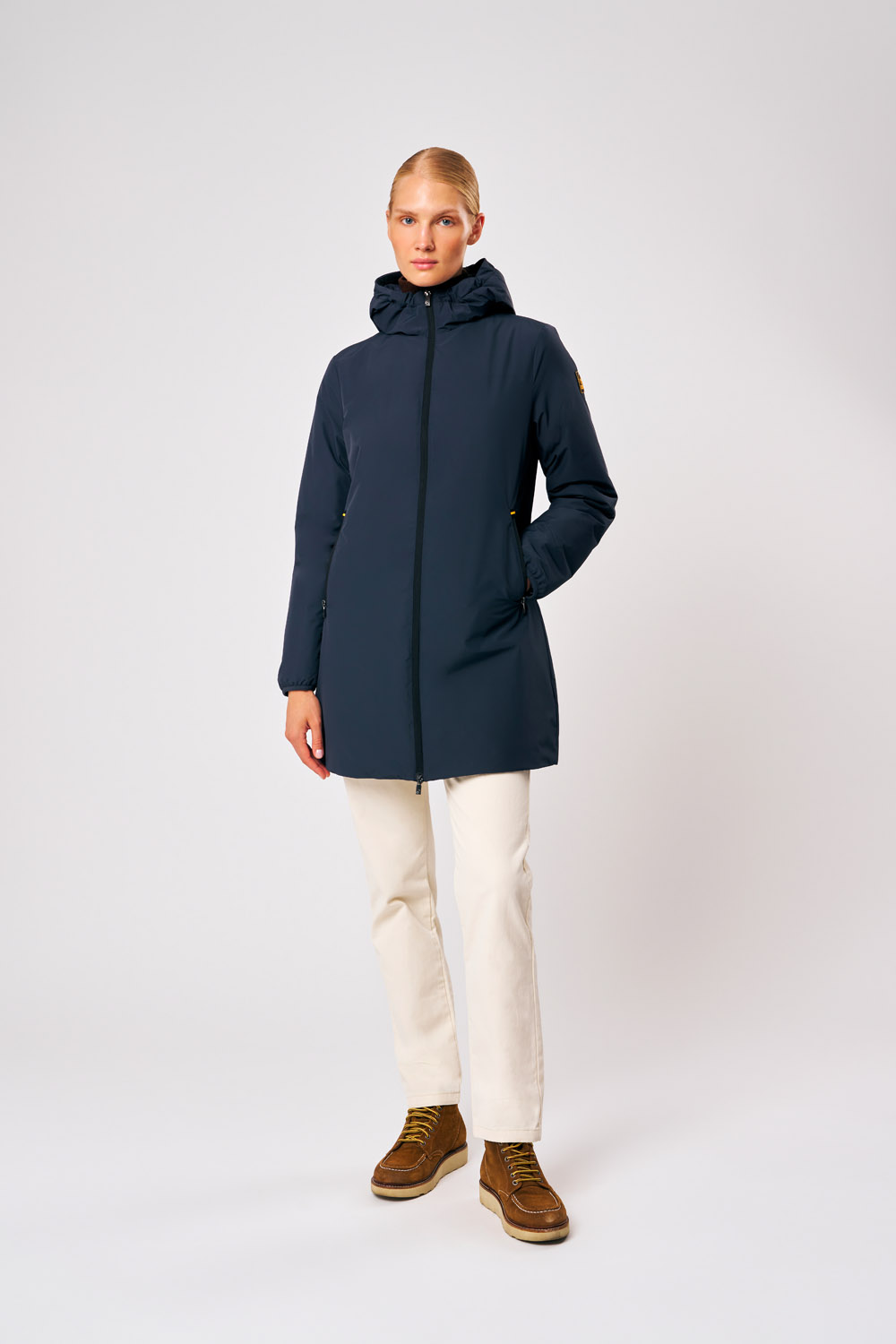 ciesse-outdoor-matilda-leichte-jacke-damen-blau-kapuze image 1