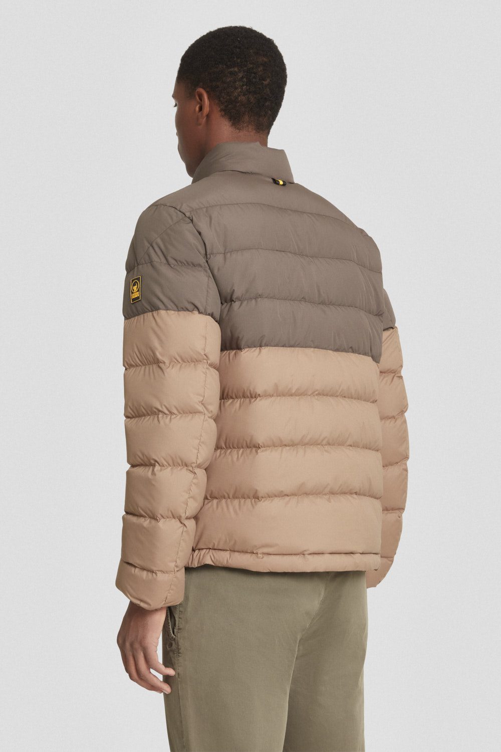 ciesse-piumini-daunenjacke-braun-bicolor-kurz-800-fill image 4