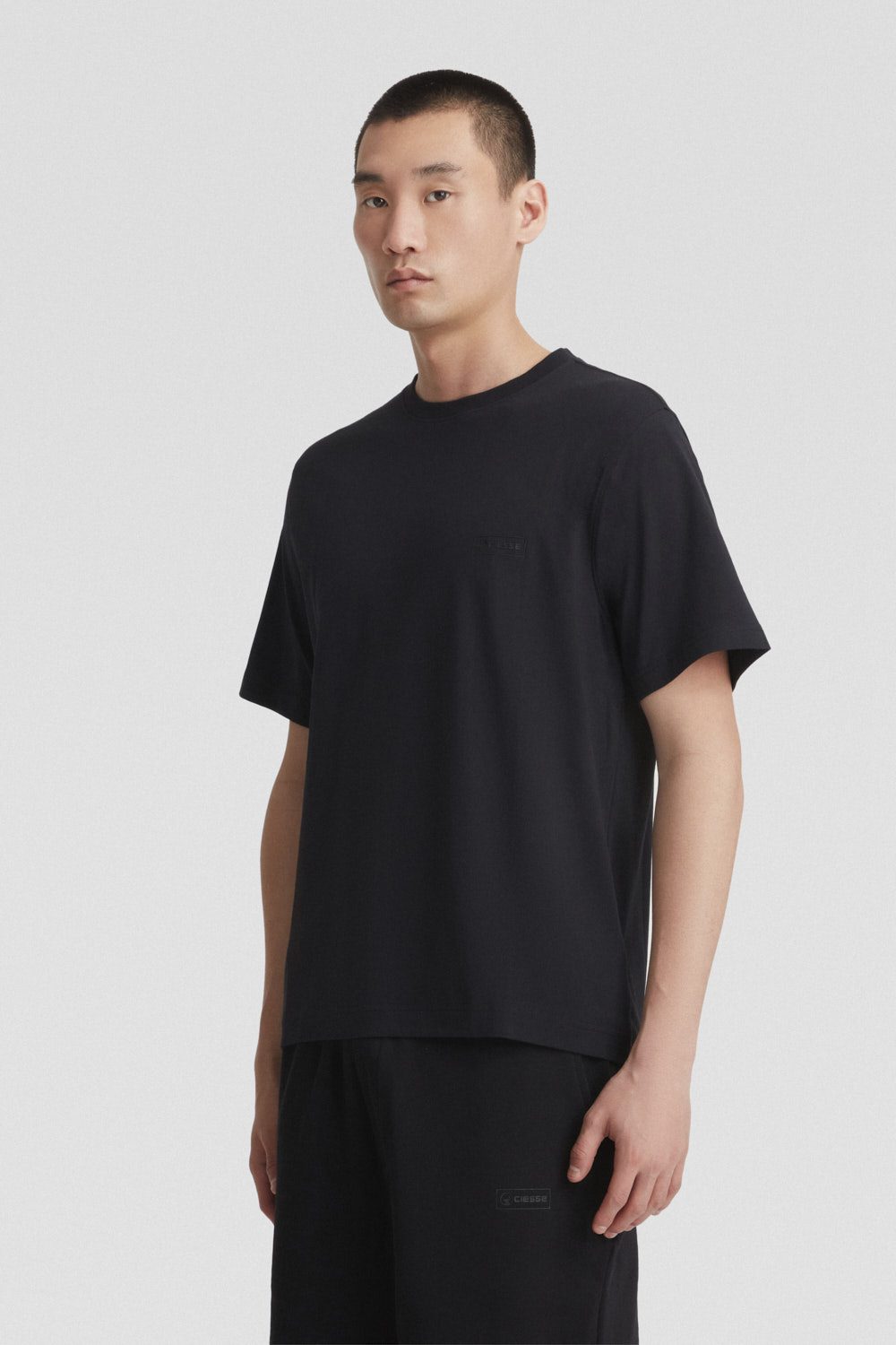 ciesse-outdoor-t-shirt-baumwolle-schwarz-rundhals image 2