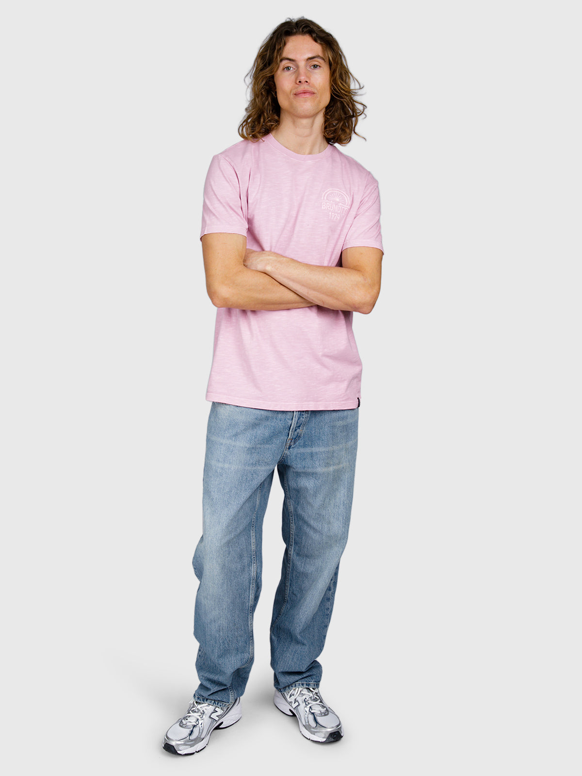brunotti-mattey-herren-t-shirt-mauve-mist-baumwolle-stickerei image 5