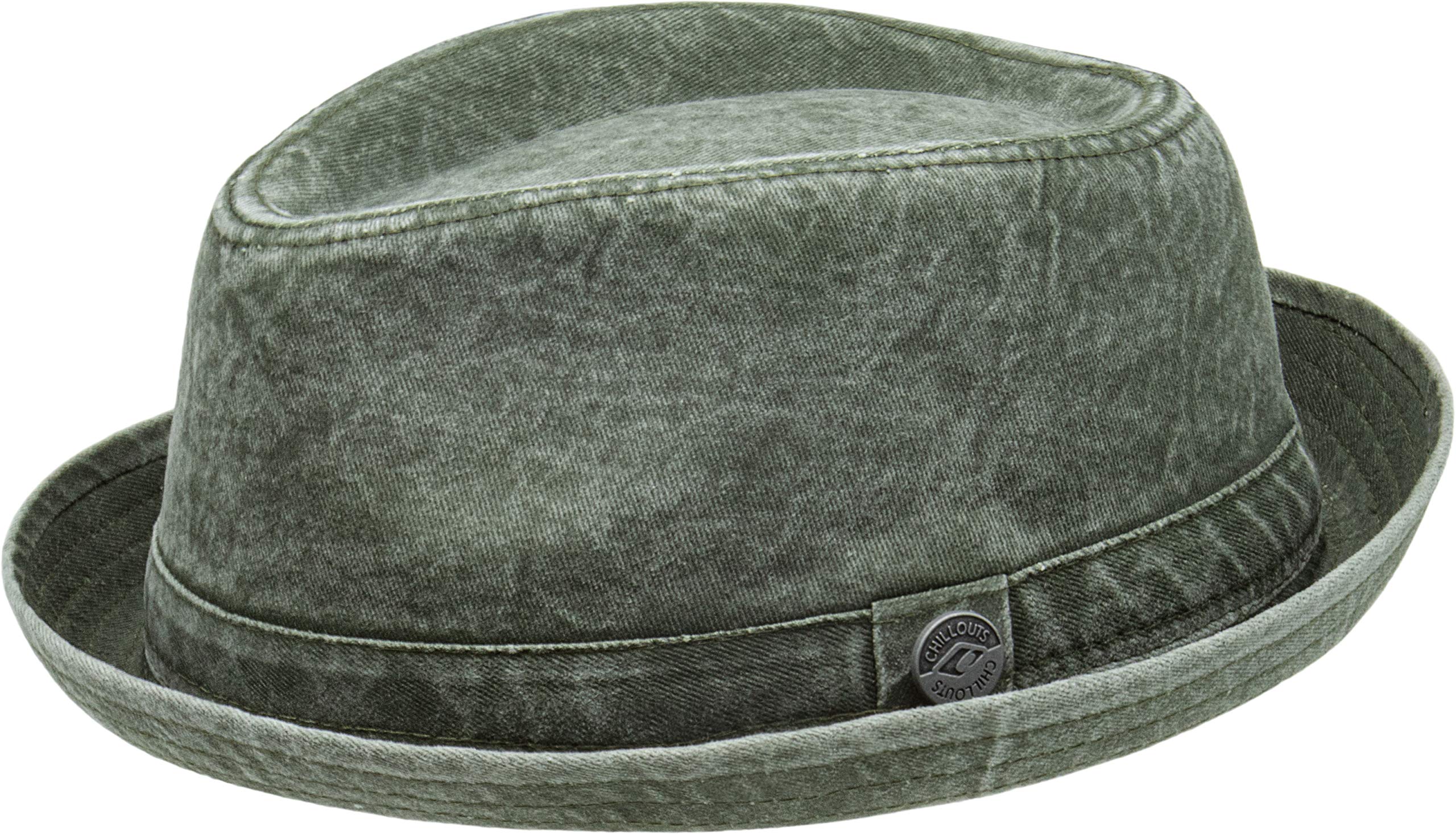 chillouts-sligo-stoffhut-herren-olive-washed-baumwolle image 1