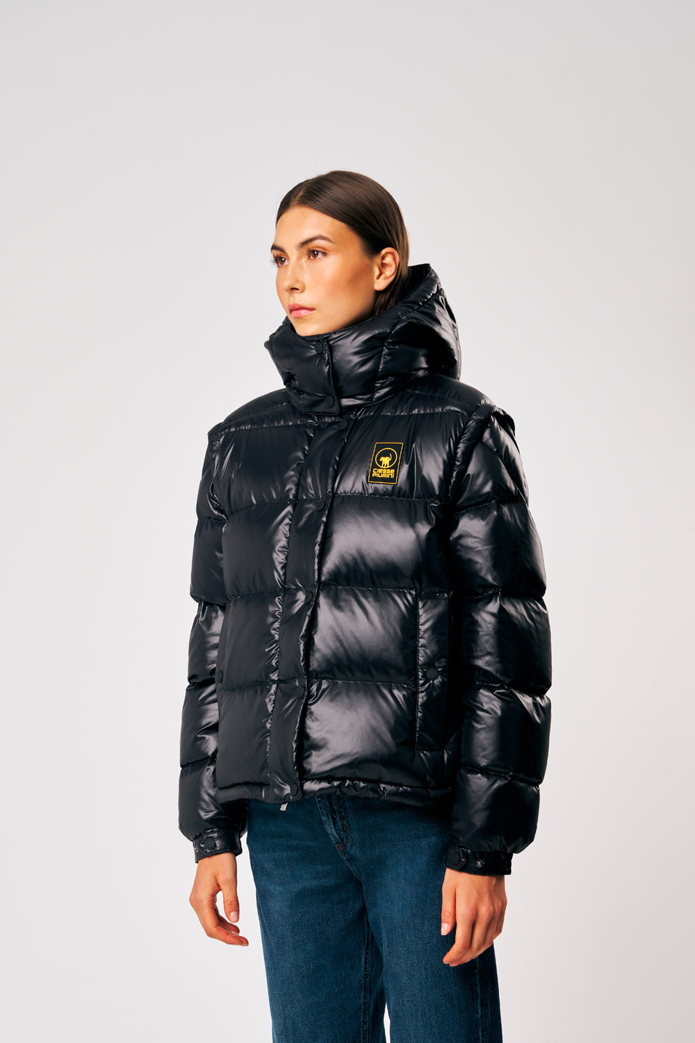 ciesse-outdoor-ginny-daunenjacke-damen-schwarz-abnehmbare-rmel image 2