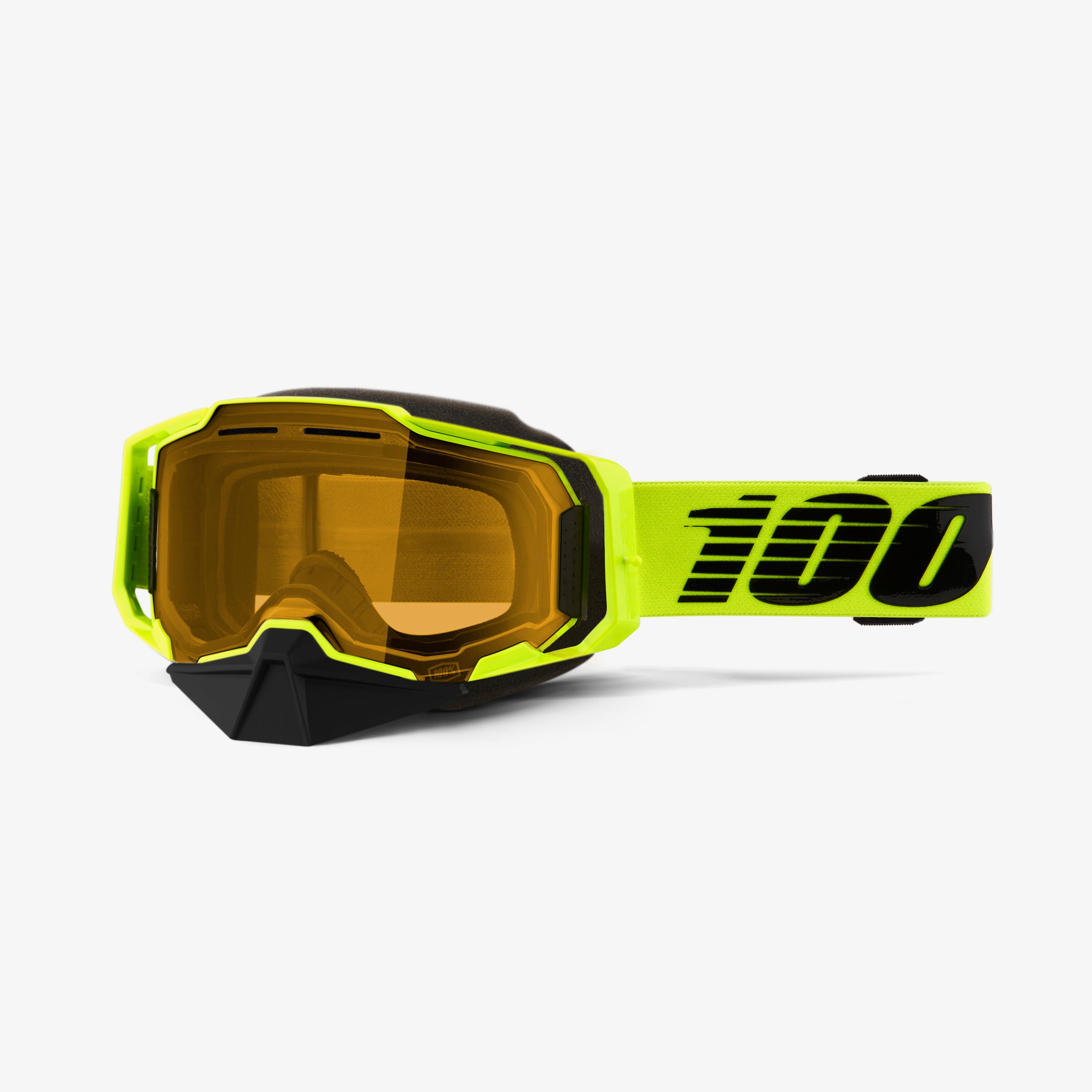 100-armega-snowmobile-neon-yellow-skibrille-yellow image 2