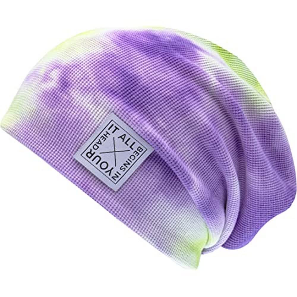 chillouts-ubud-longbeanie-violett-gr-n-tie-dye image 1