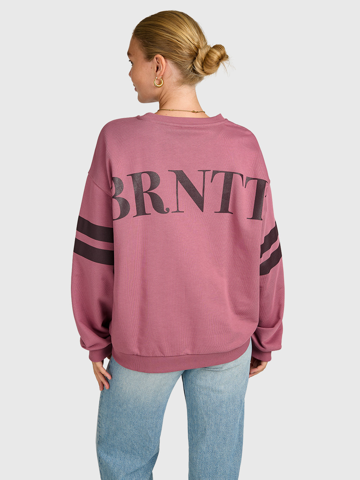 brunotti-nessy-damen-pullover-mauve-baumwolle-loose-fit image 2