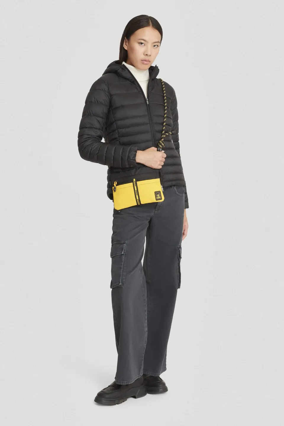 ciesse-outdoor-kurze-daunenjacke-schwarz-recycelt image 1